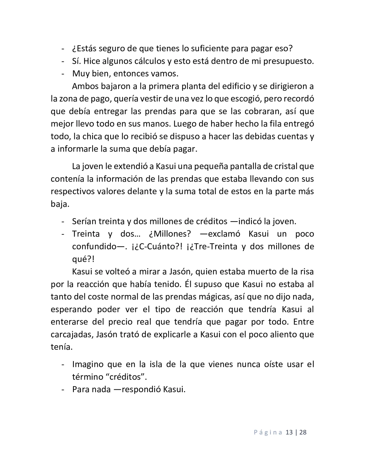 Página 13 del Manga