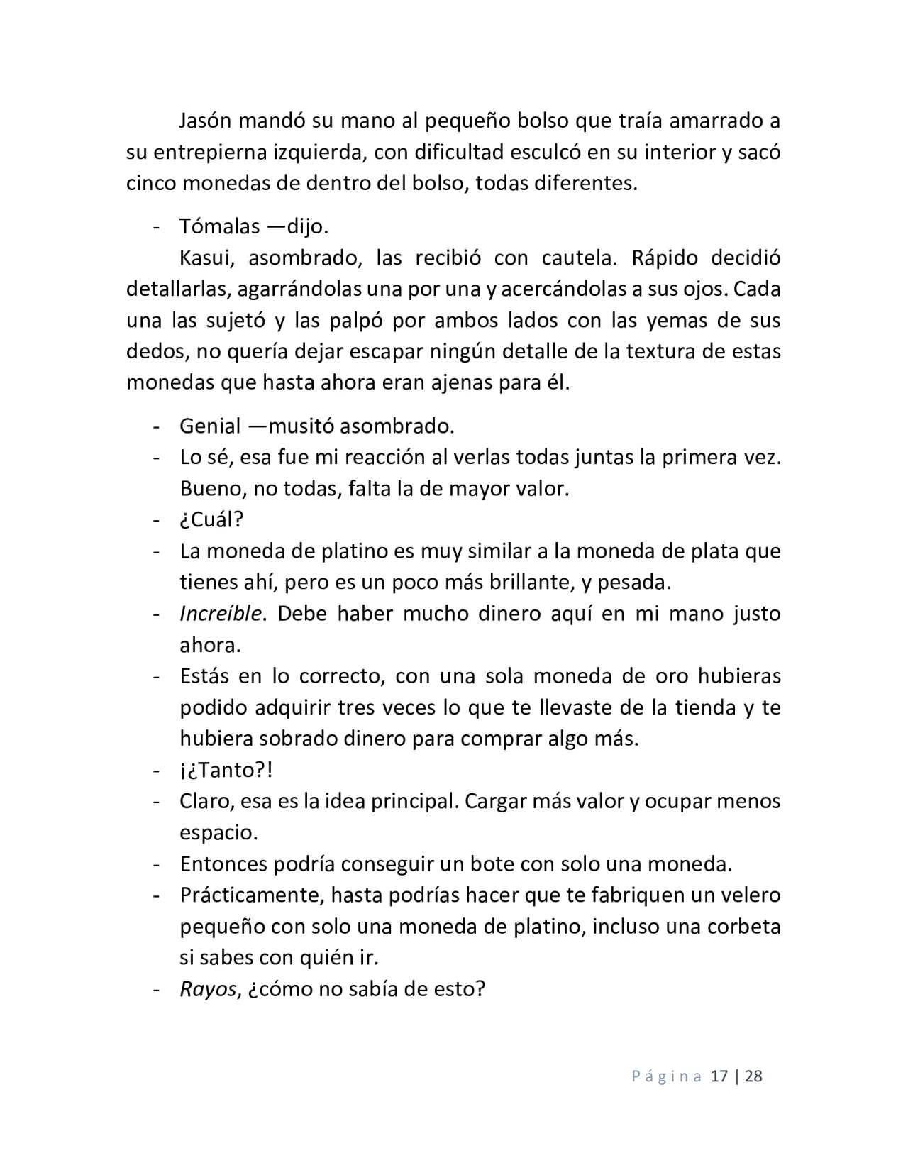 Página 17 del Manga