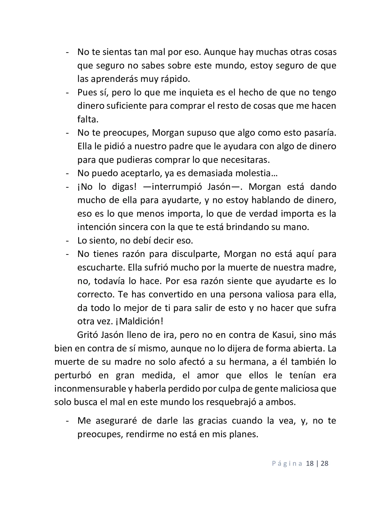 Página 18 del Manga