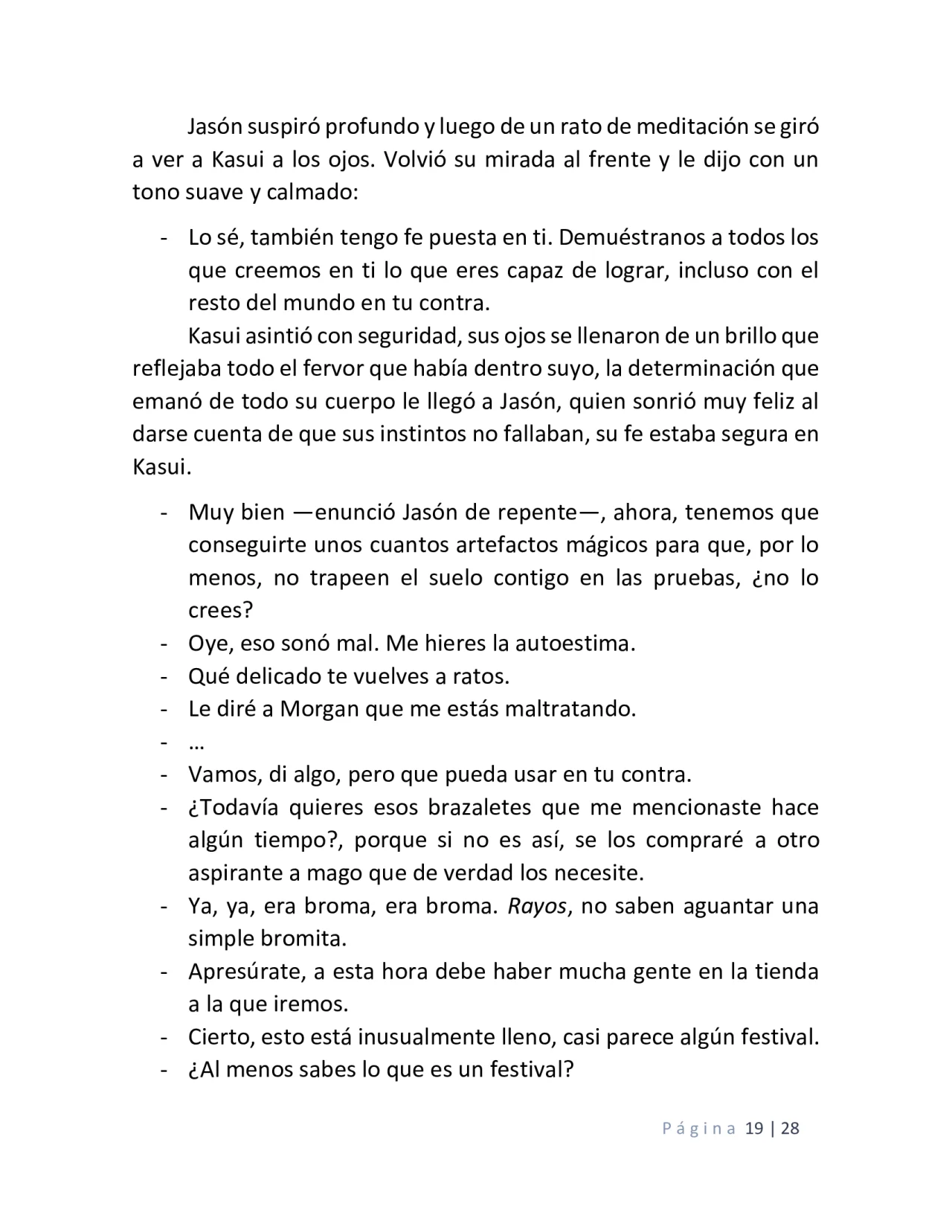 Página 19 del Manga