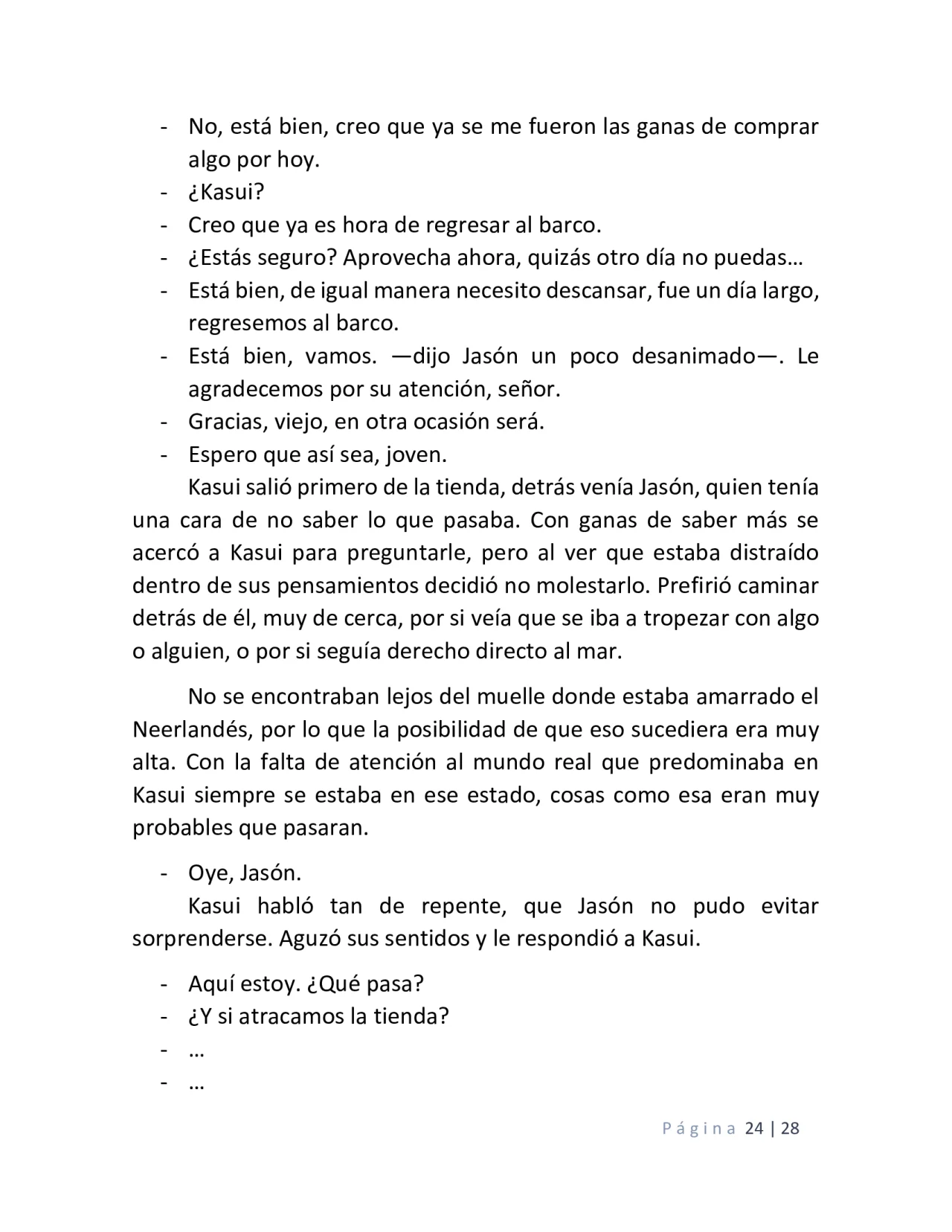 Página 24 del Manga