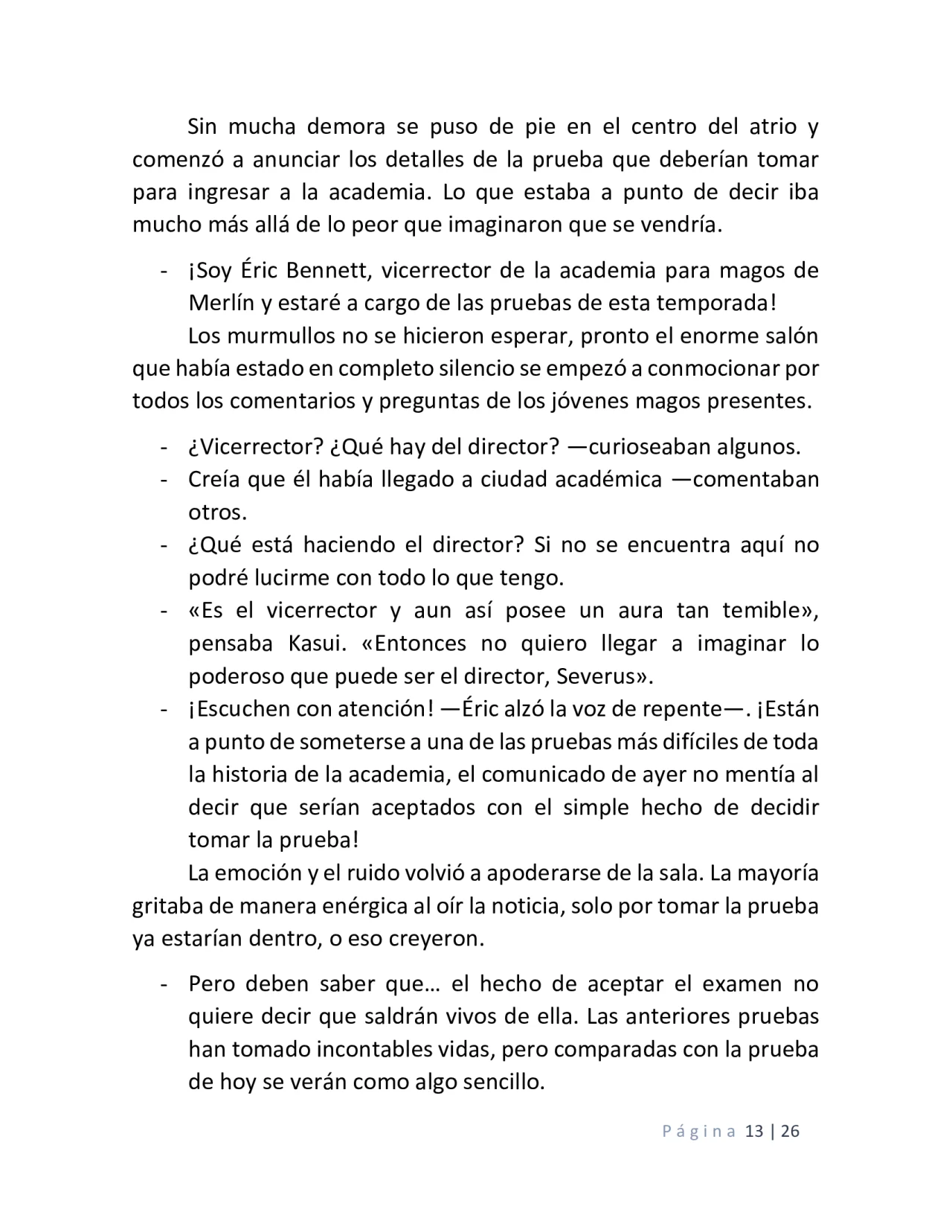 Página 13 del Manga