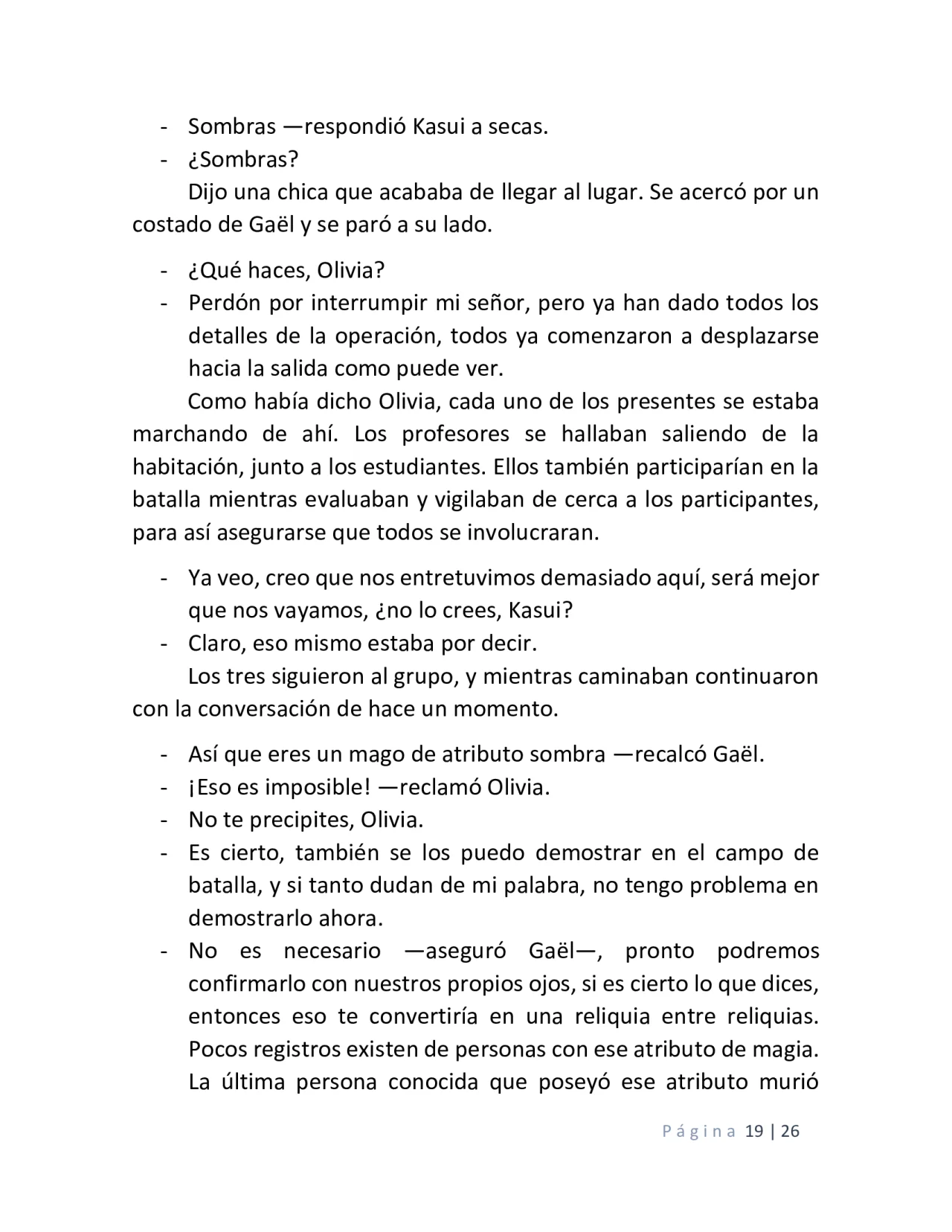 Página 19 del Manga