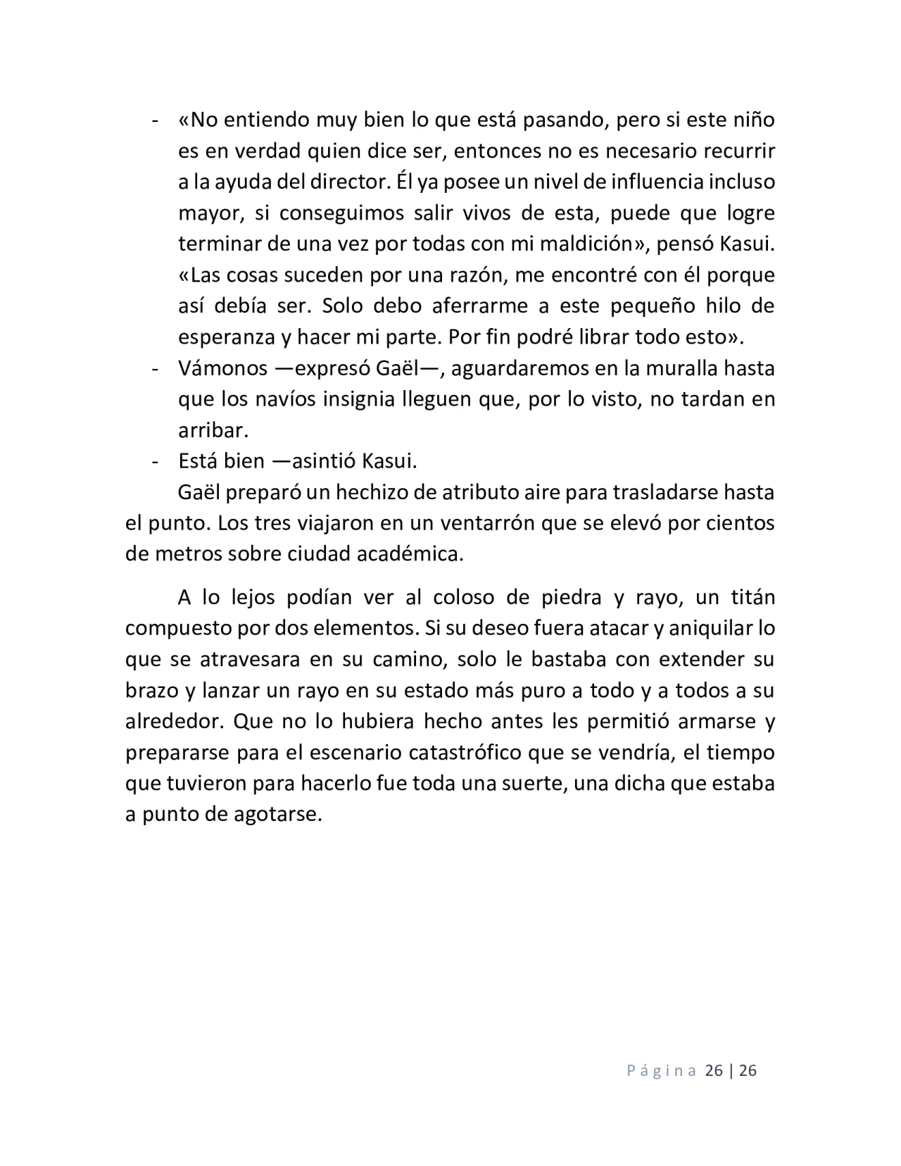 Página 26 del Manga
