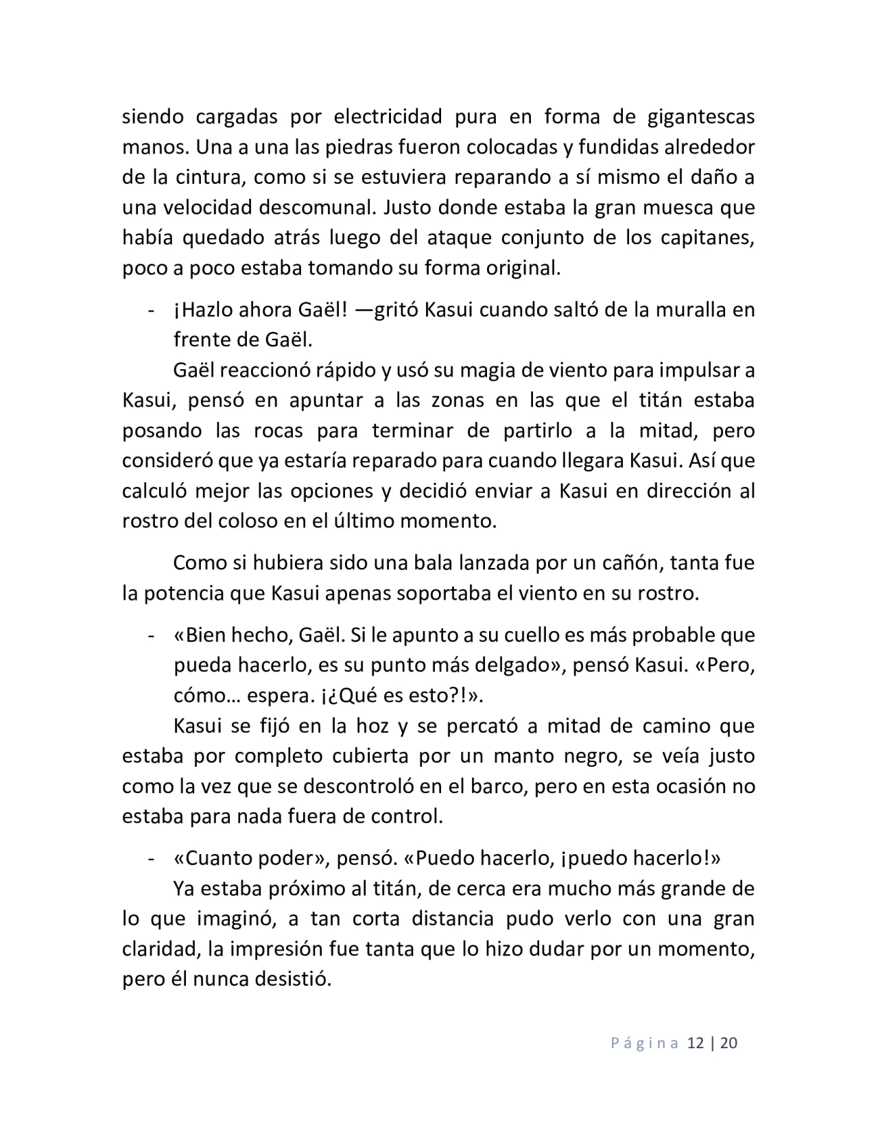 Página 12 del Manga