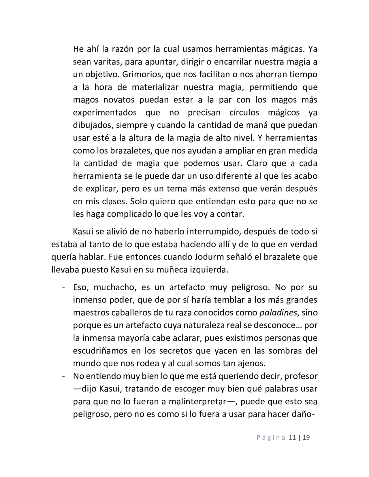 Página 11 del Manga