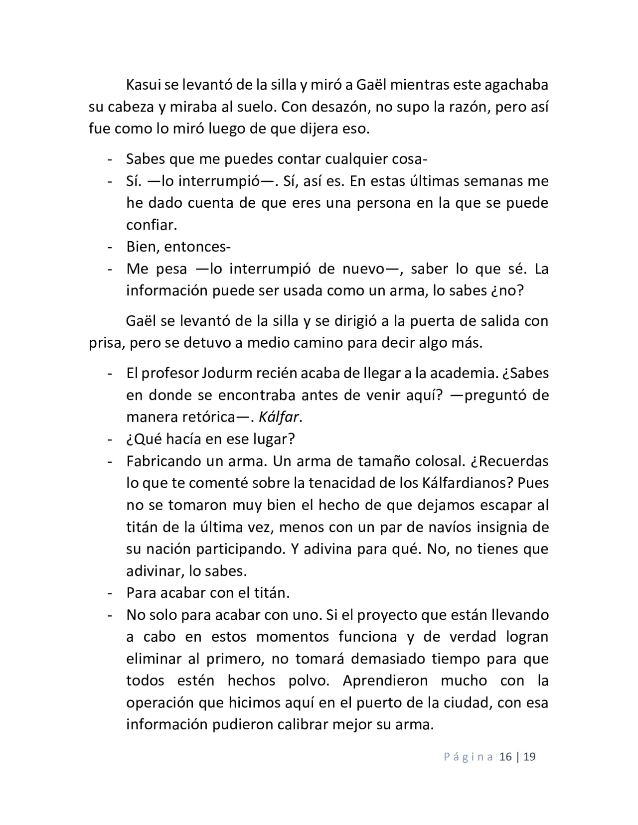 Página 16 del Manga