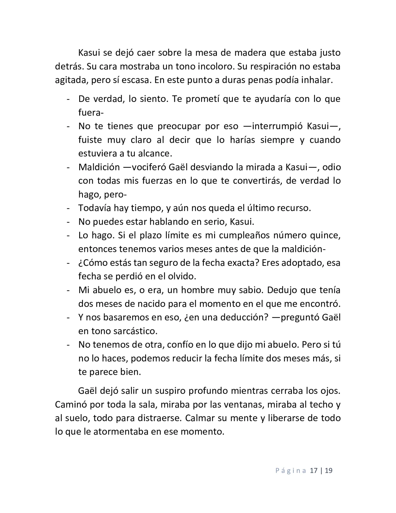 Página 17 del Manga