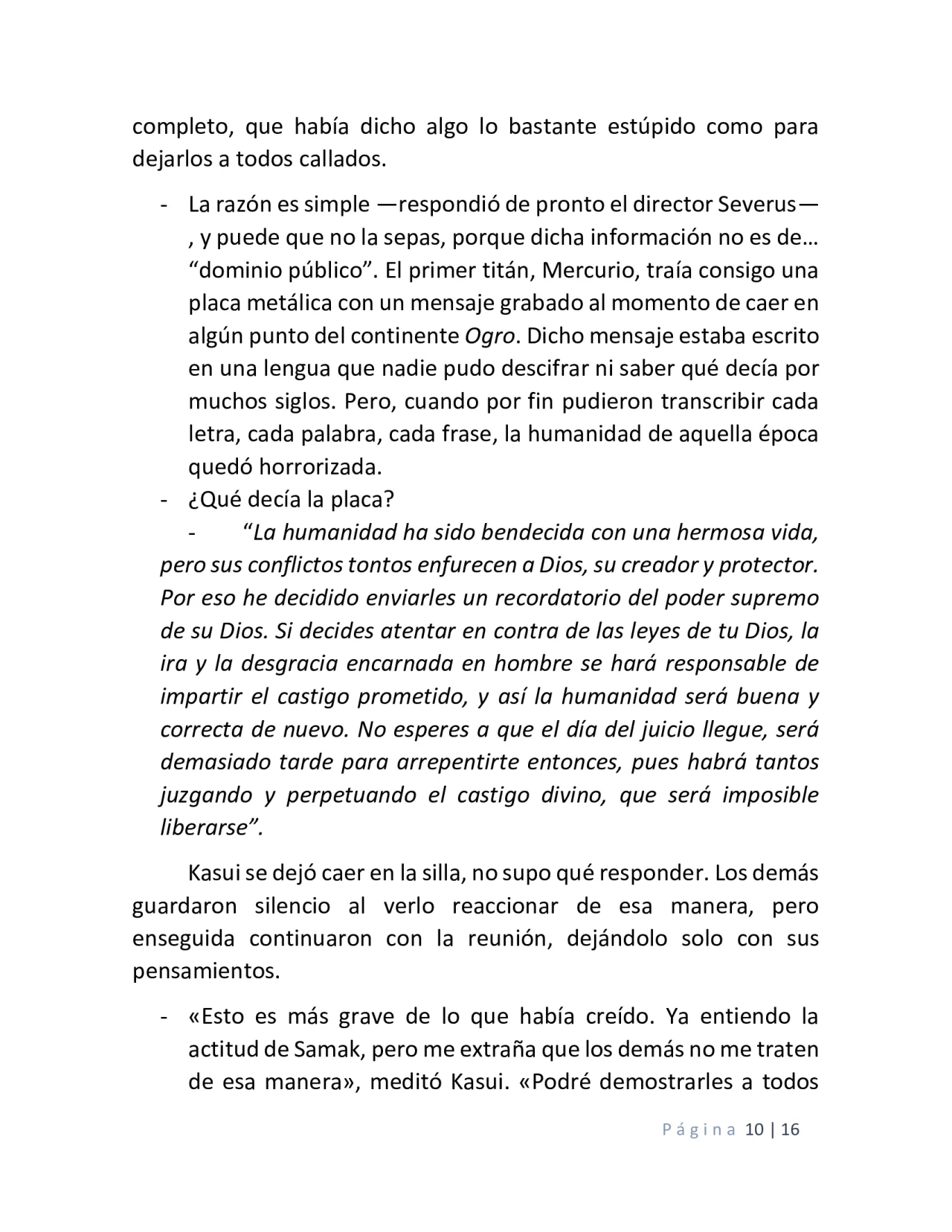 Página 10 del Manga