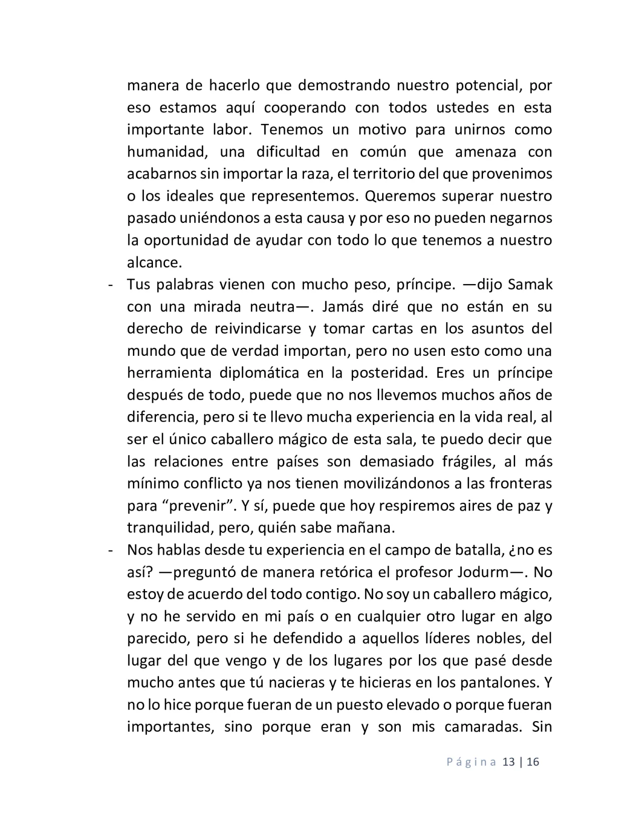 Página 13 del Manga