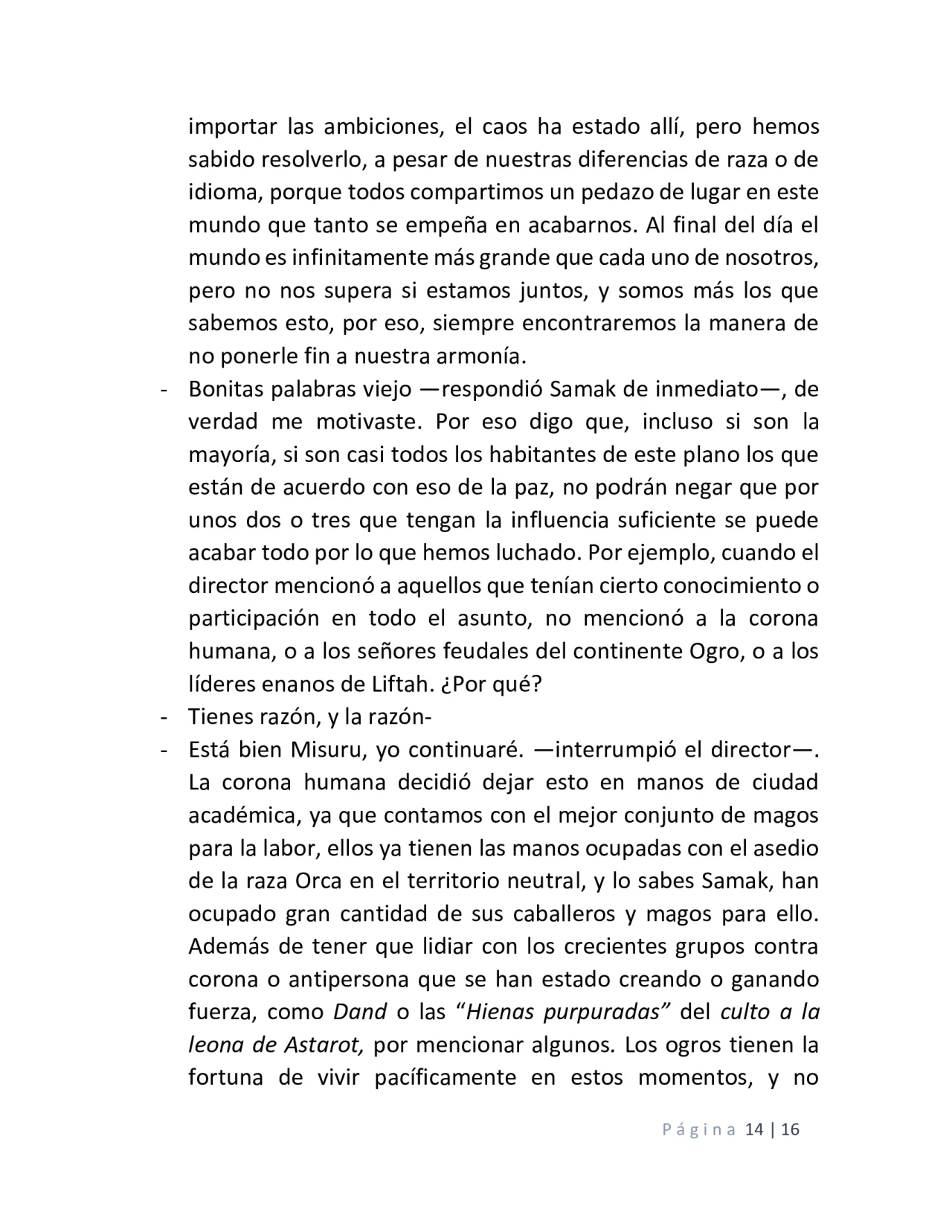 Página 14 del Manga