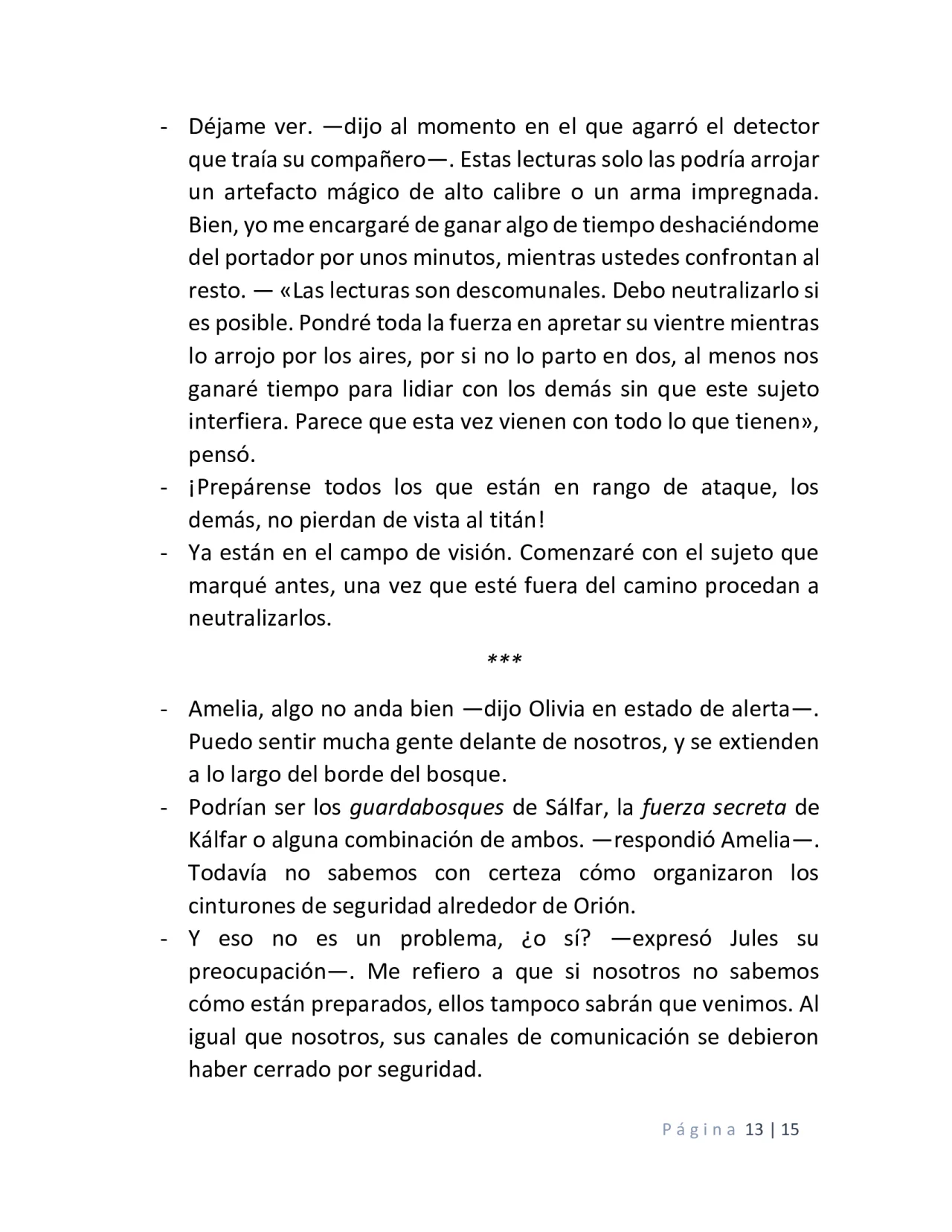 Página 13 del Manga