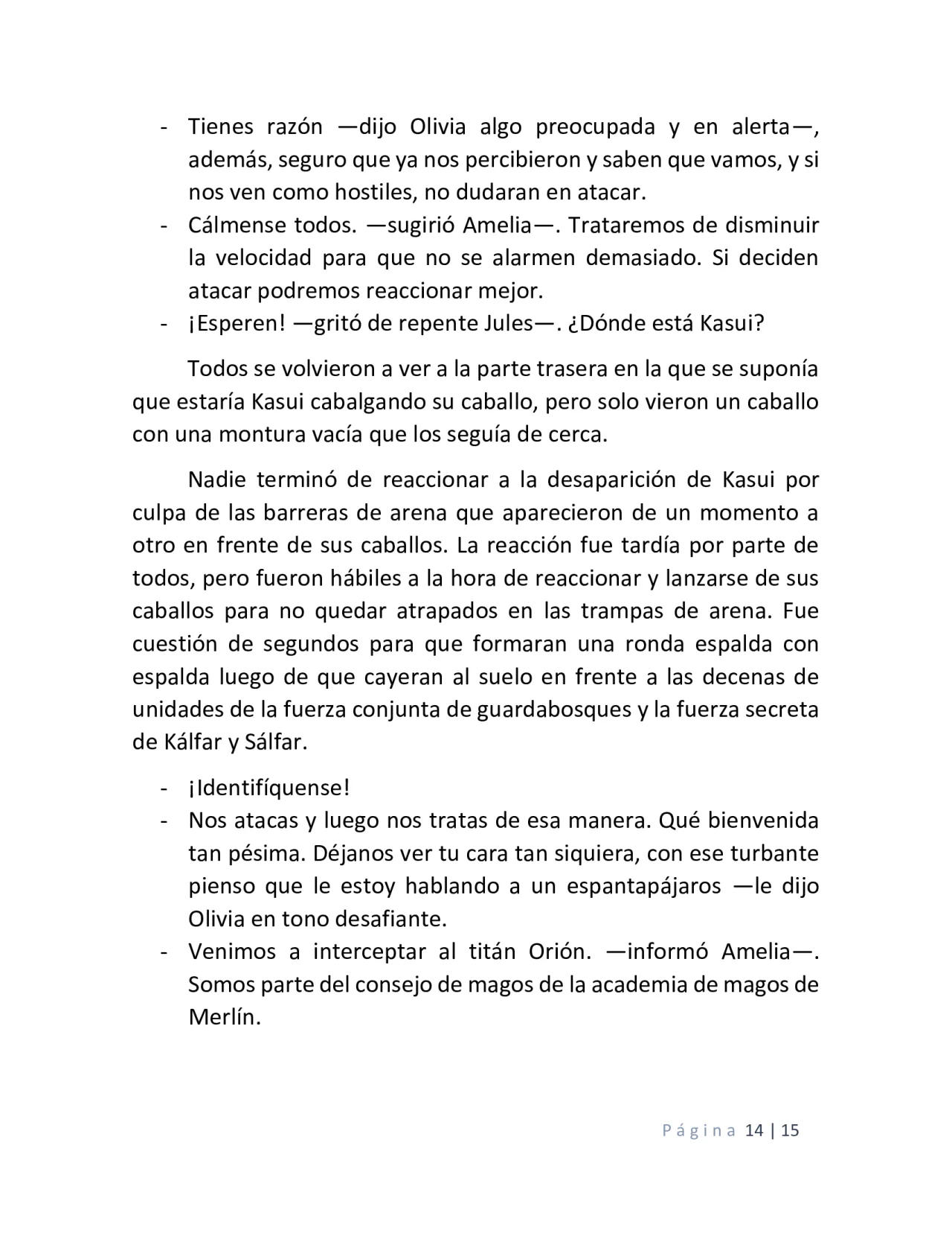 Página 14 del Manga