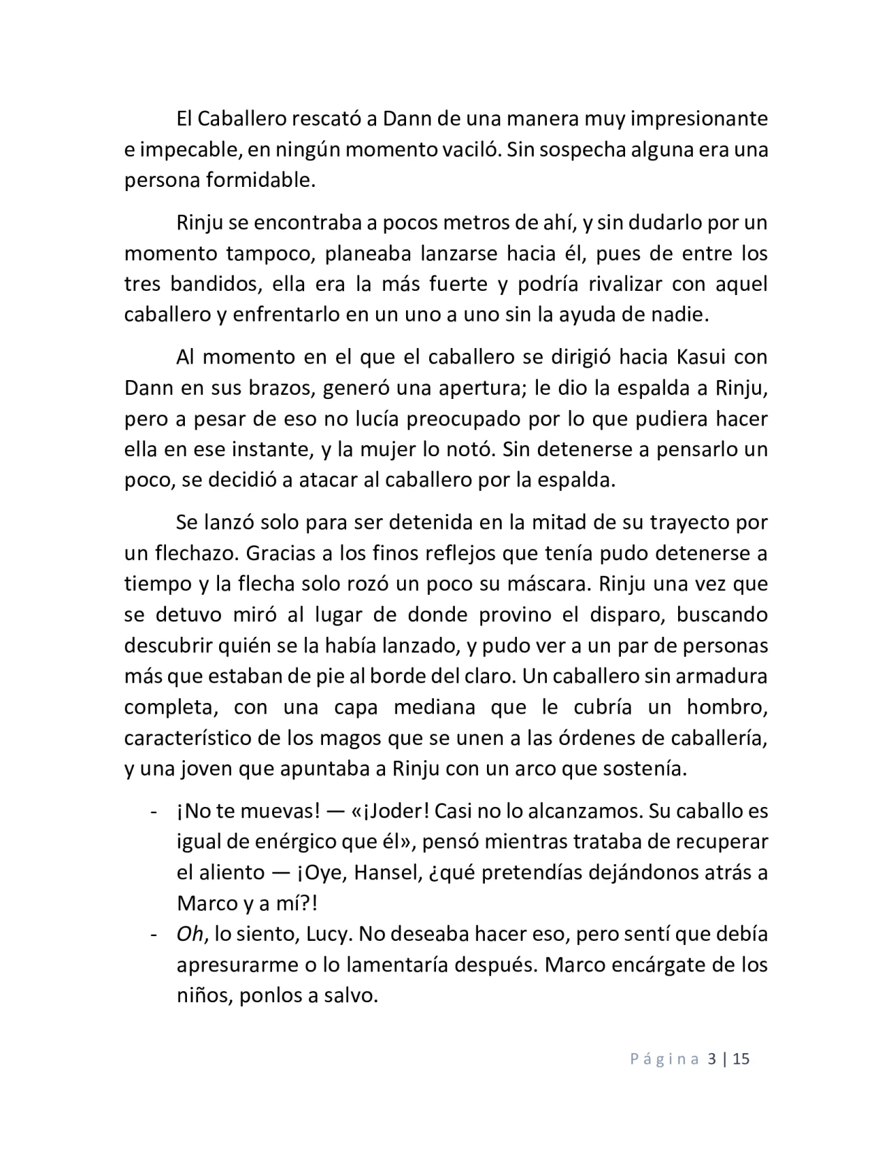 Página 3 del Manga