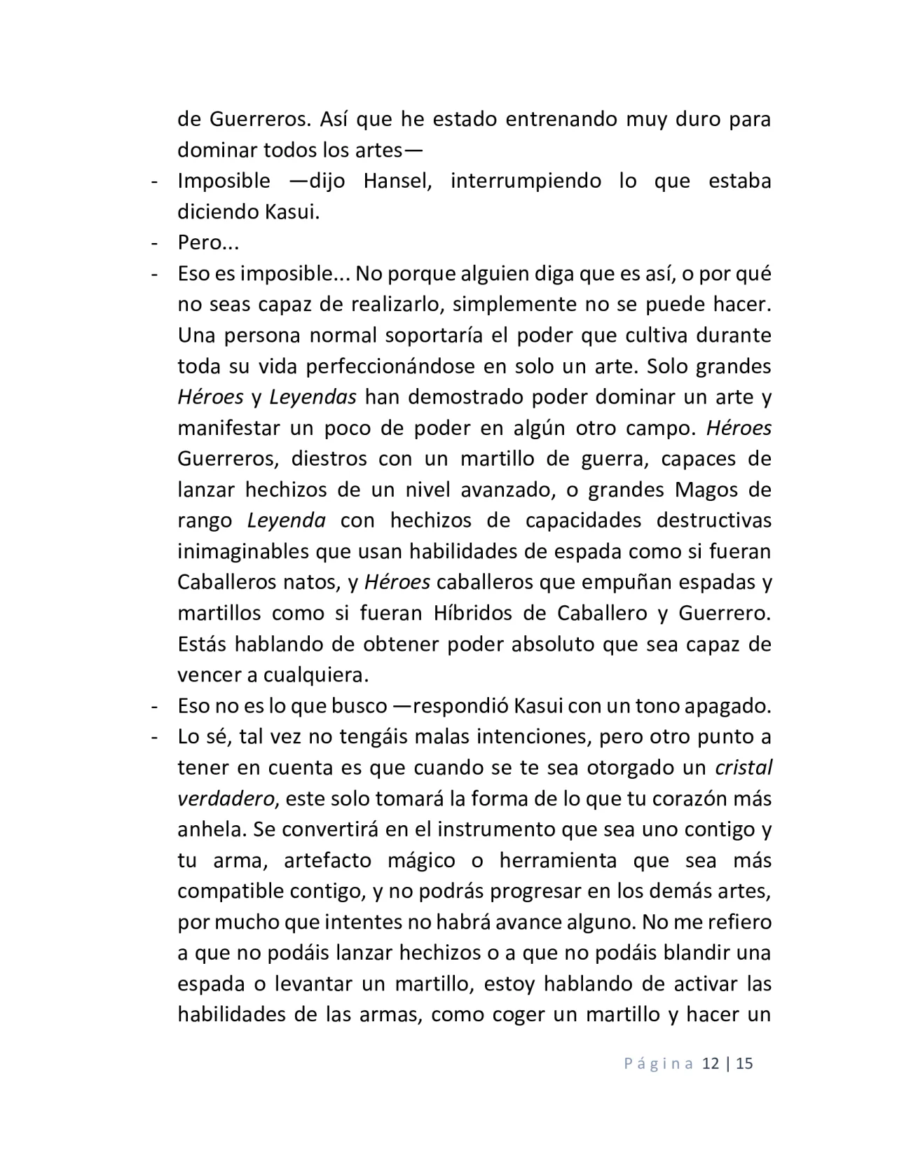 Página 12 del Manga