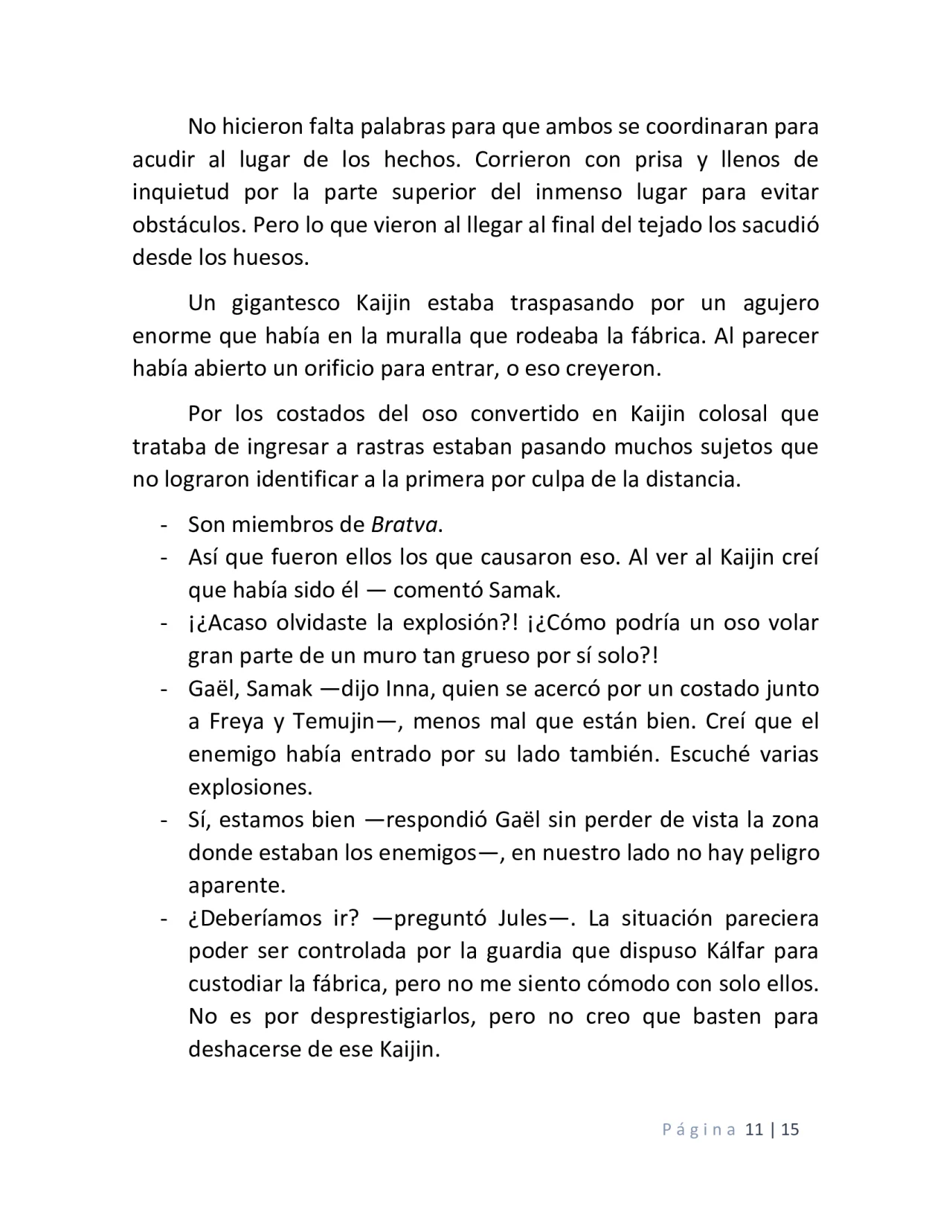 Página 11 del Manga