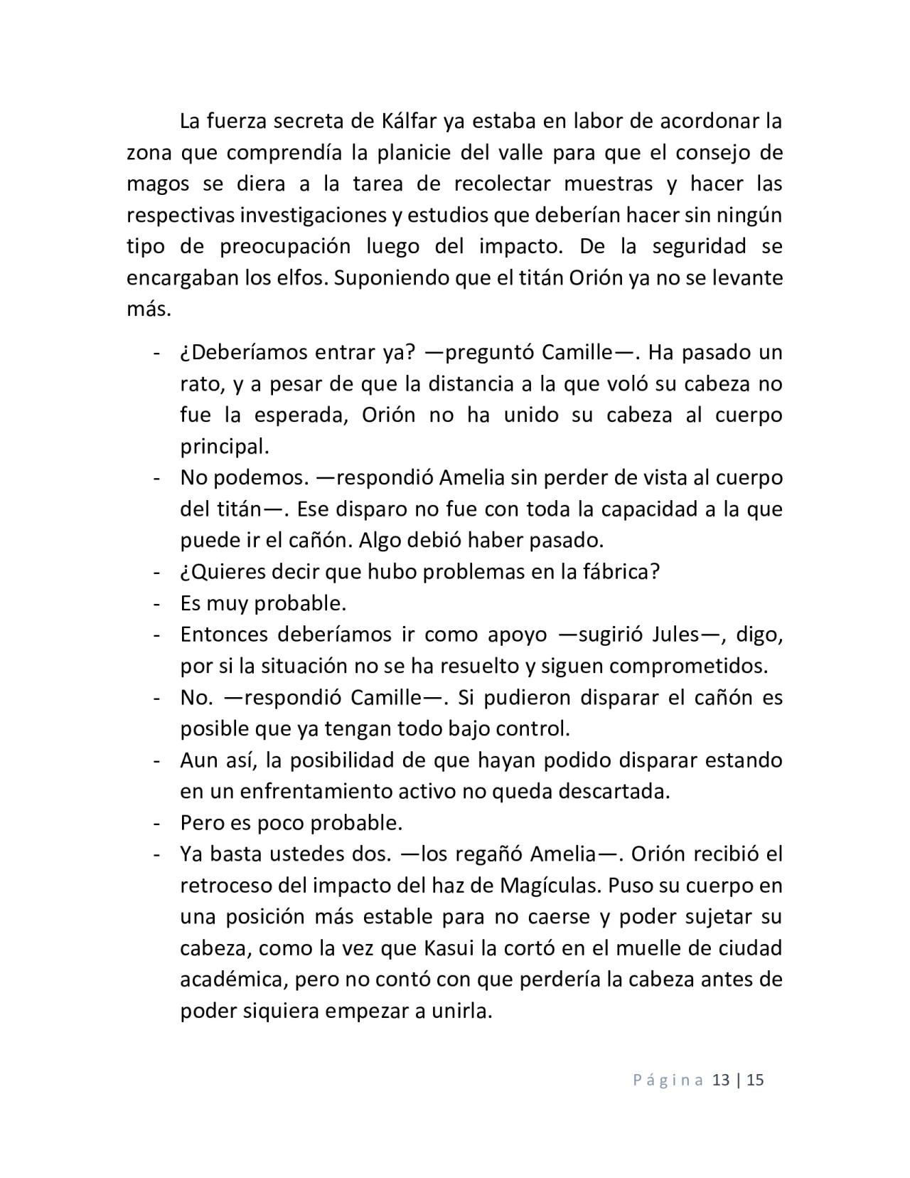 Página 13 del Manga