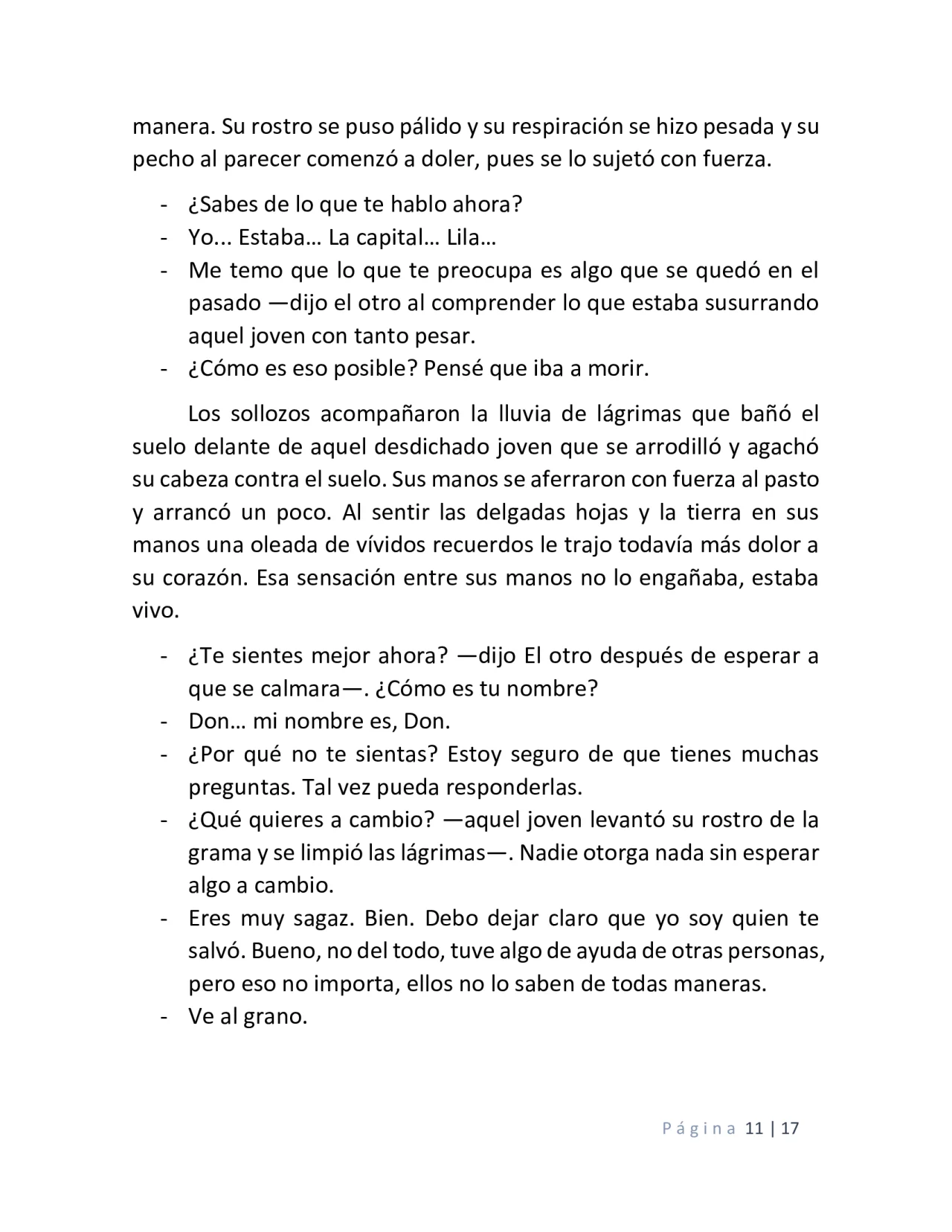 Página 11 del Manga