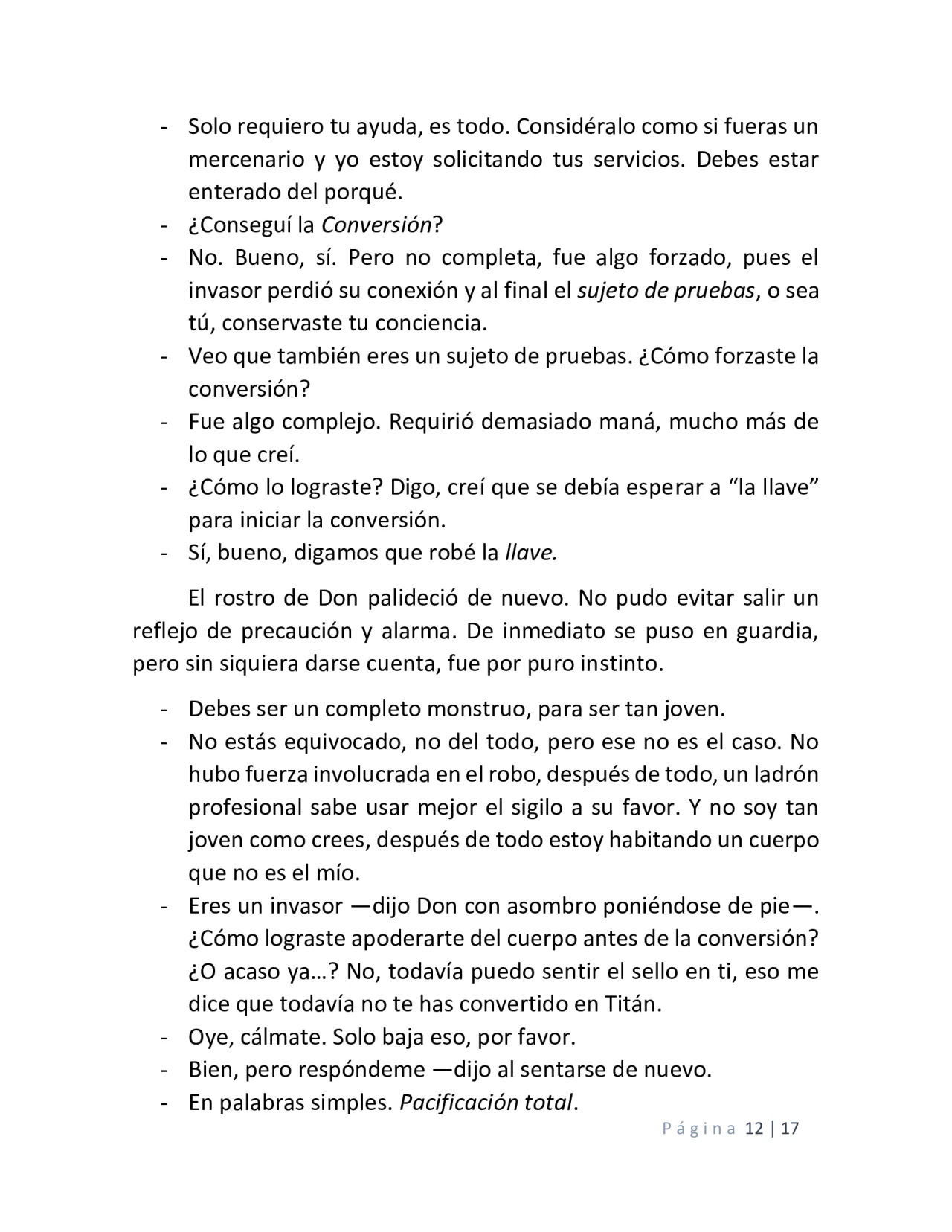 Página 12 del Manga