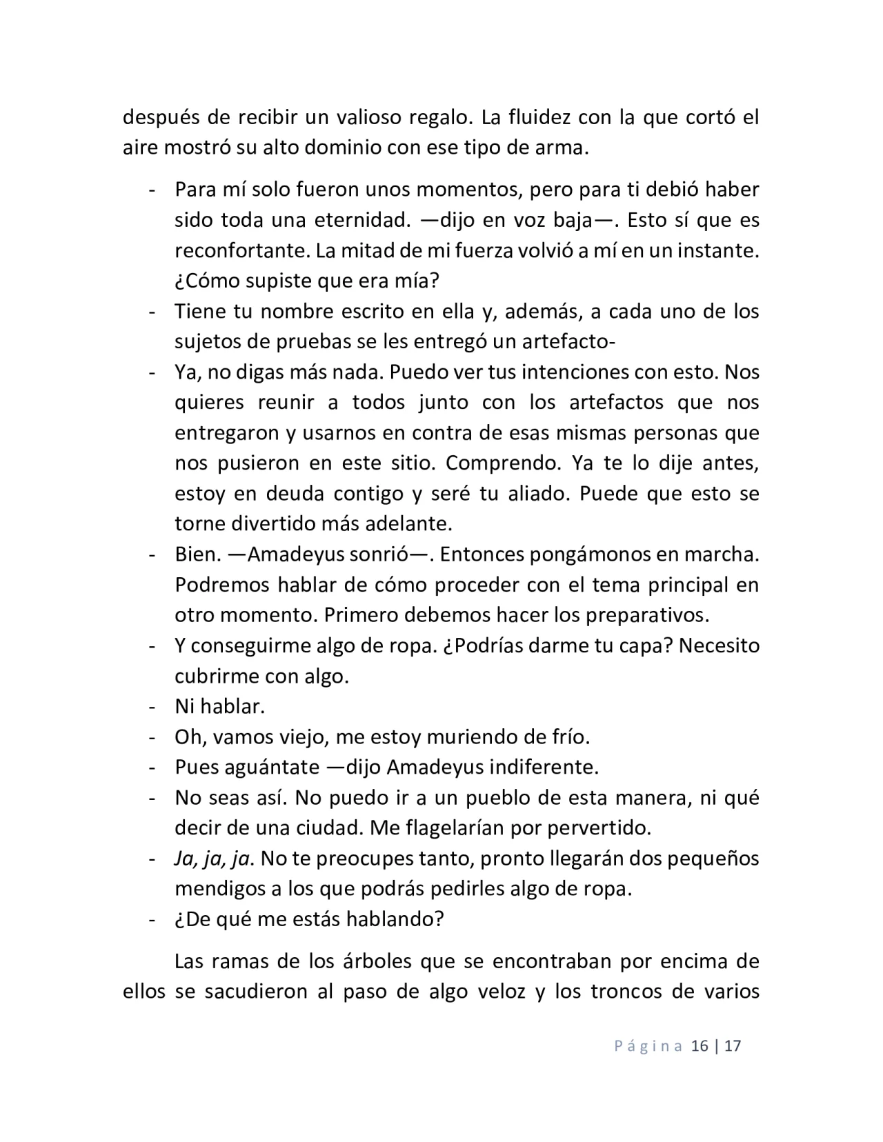 Página 16 del Manga