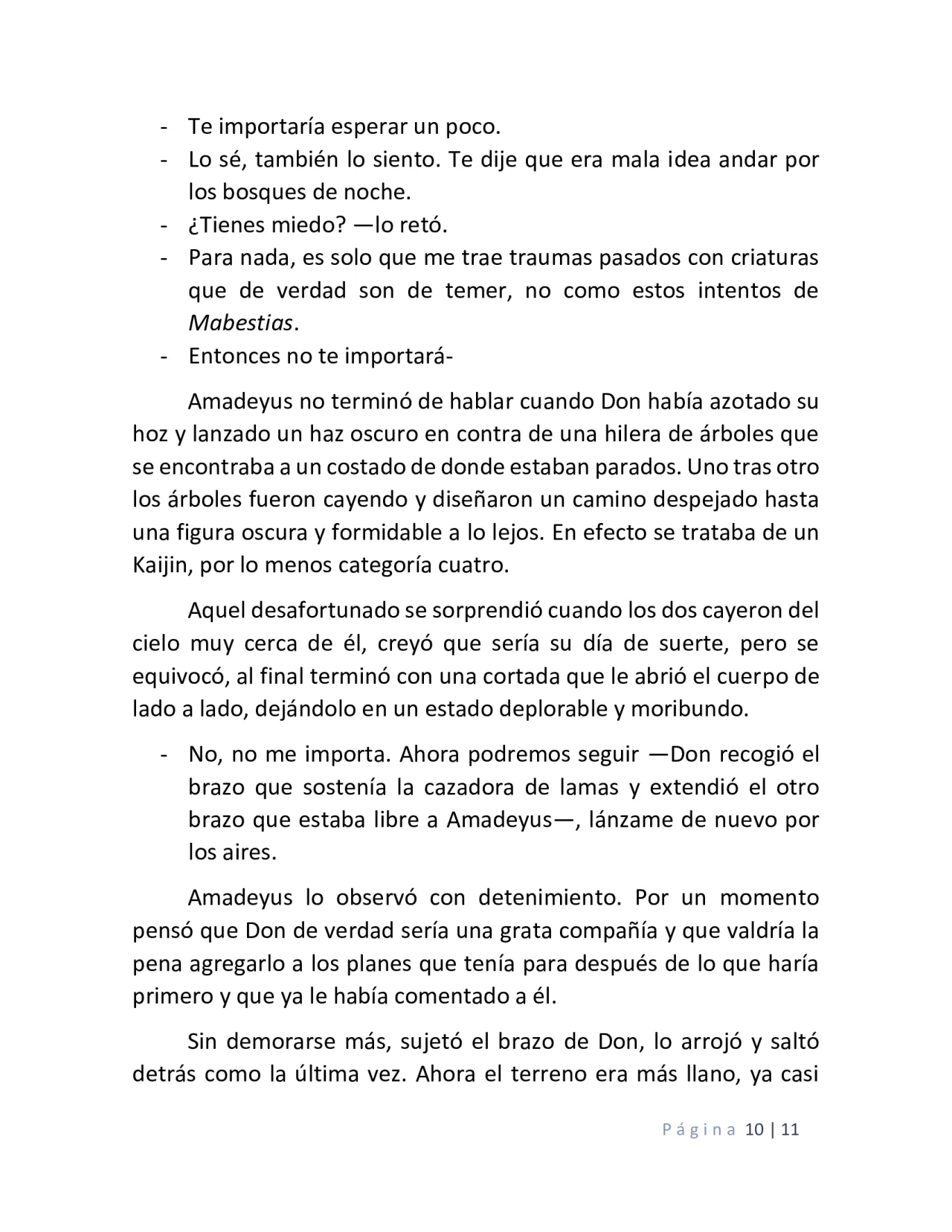 Página 10 del Manga