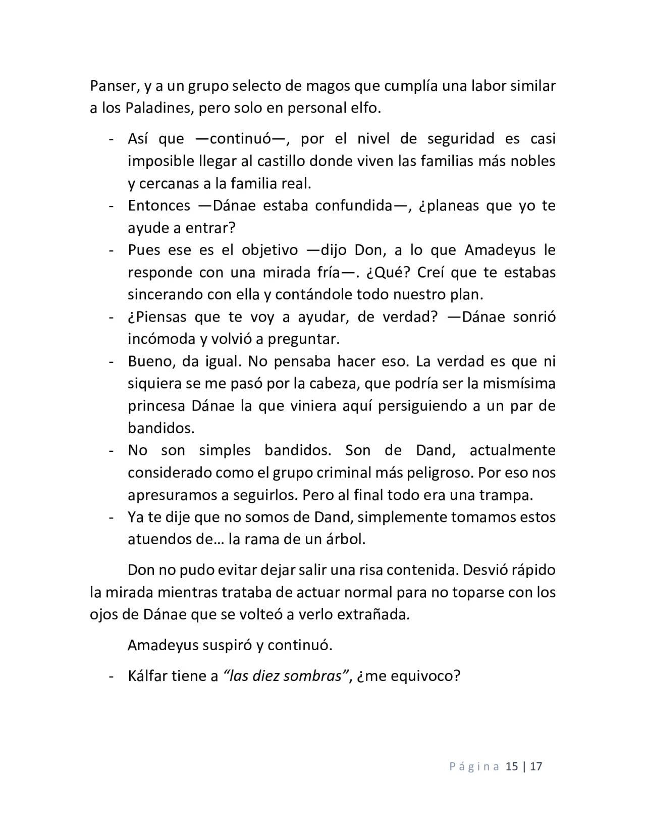 Página 15 del Manga