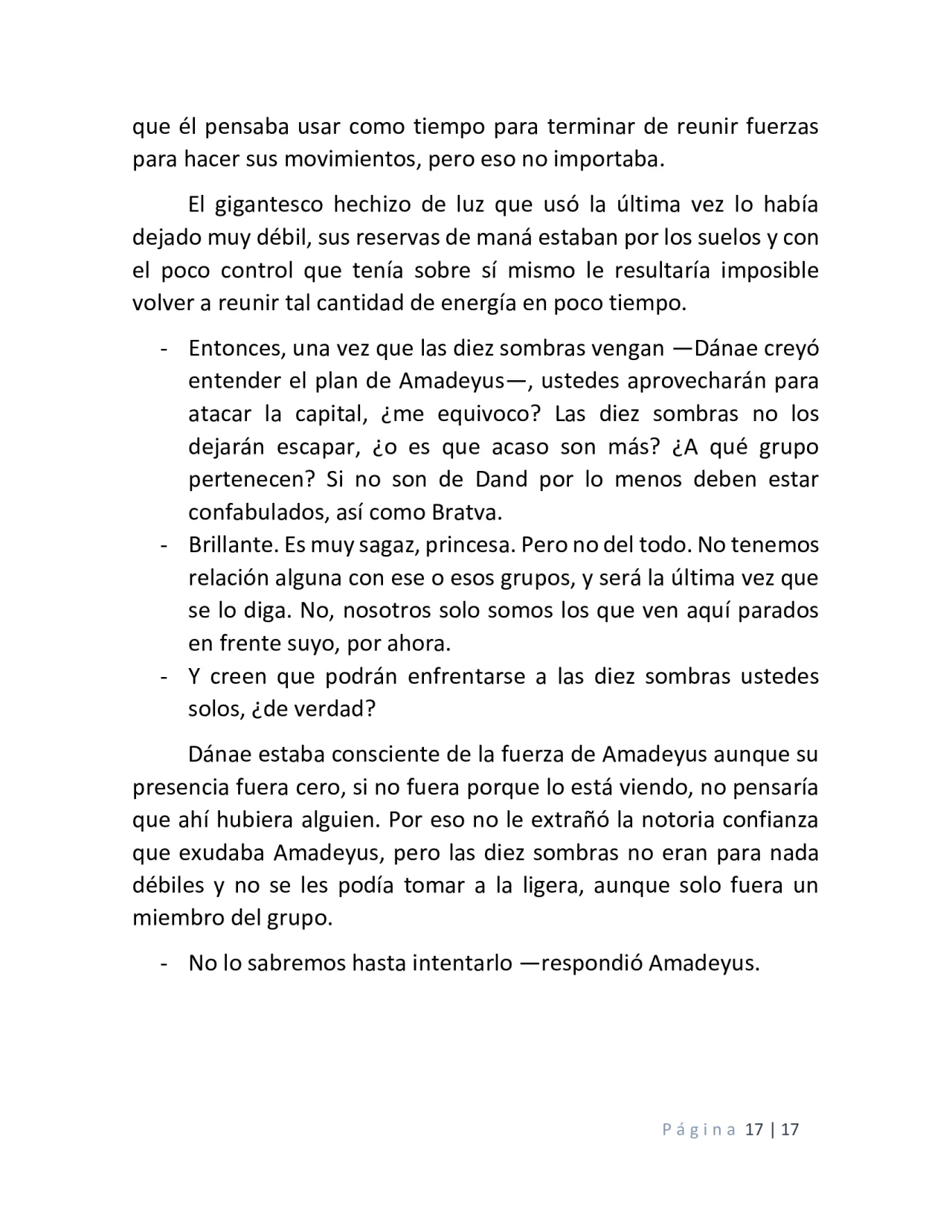 Página 17 del Manga