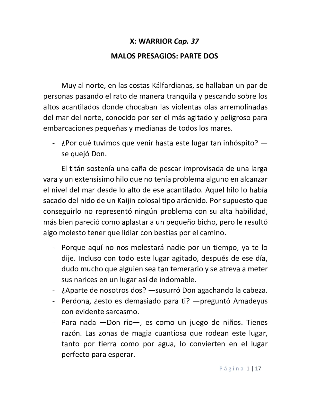 Página 18 del Manga