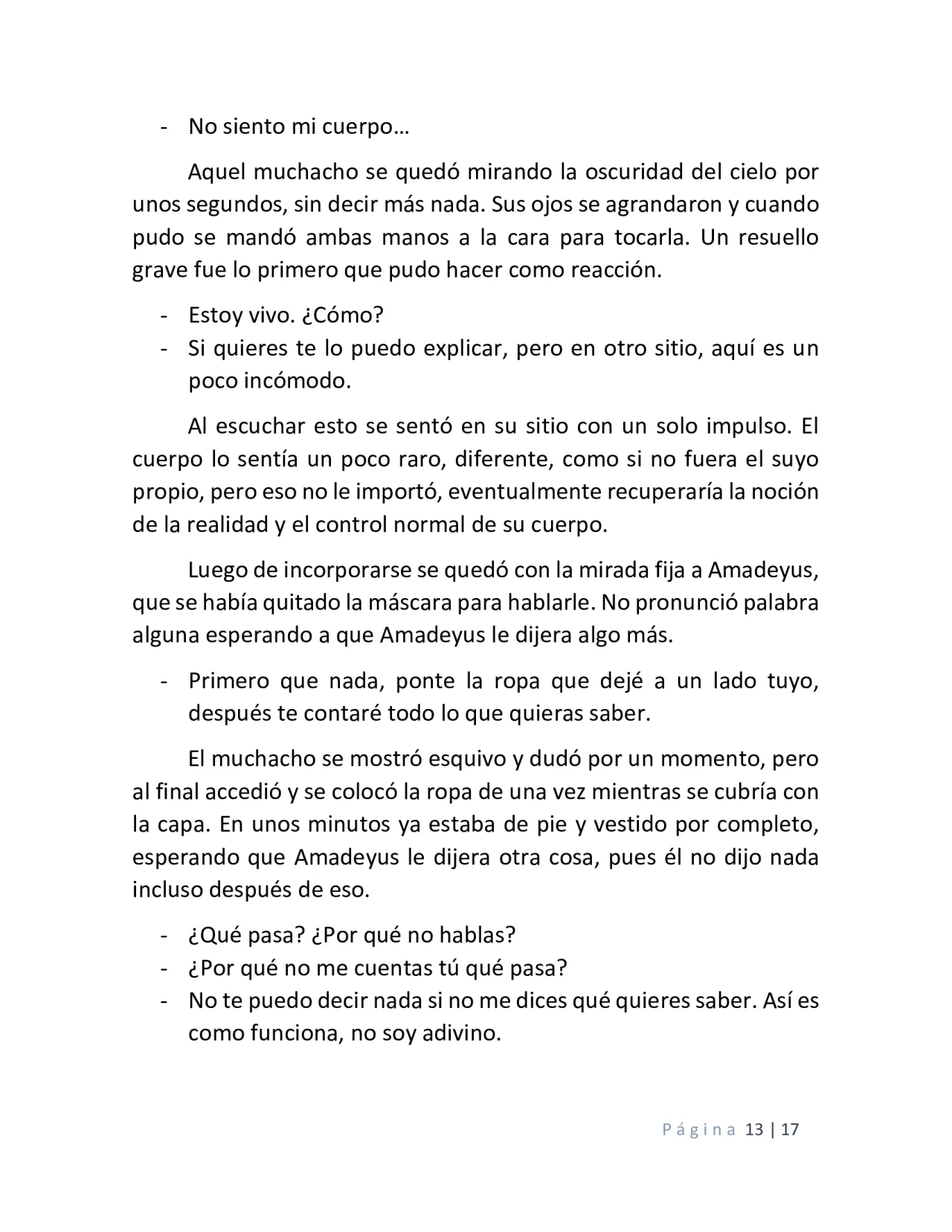 Página 13 del Manga