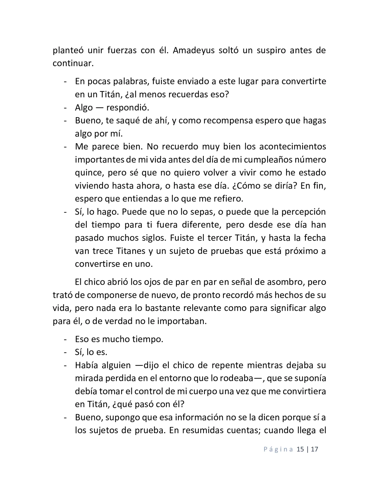 Página 15 del Manga