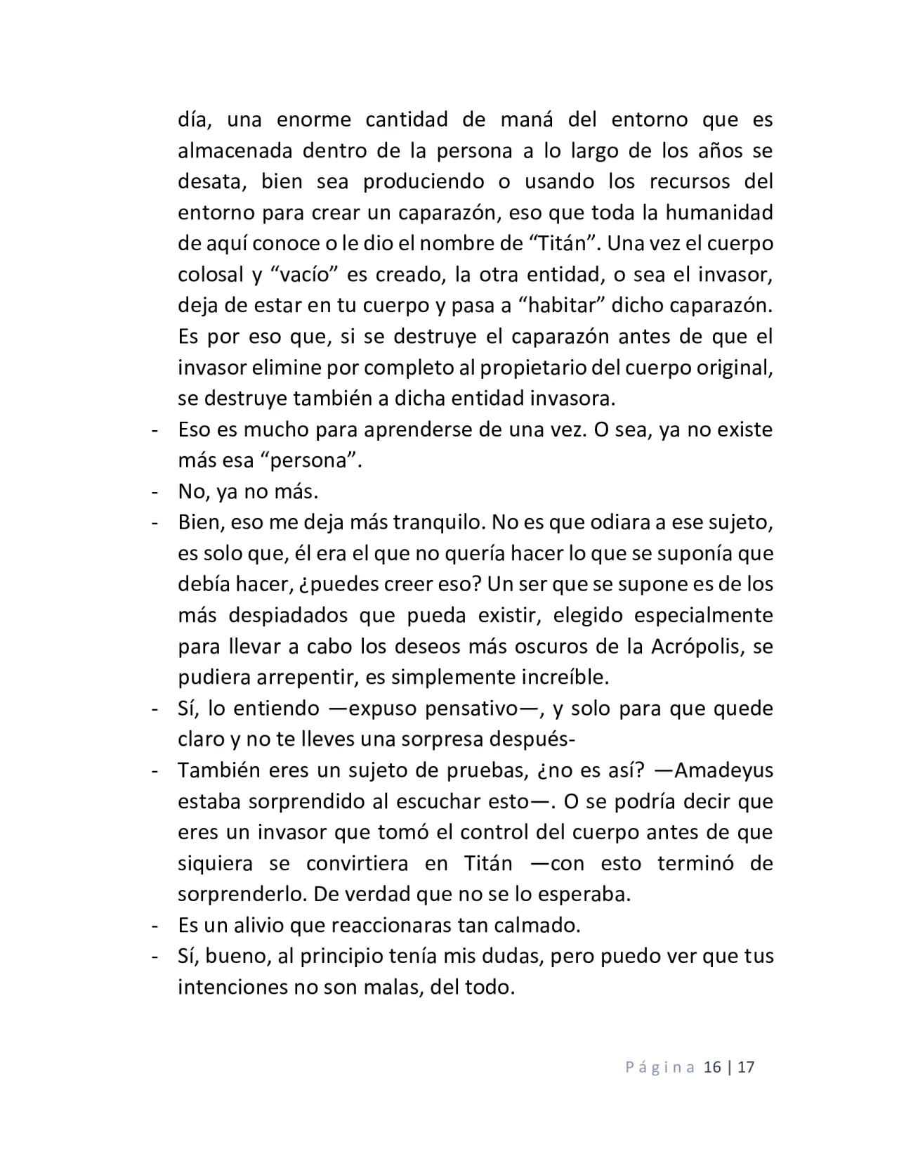 Página 16 del Manga