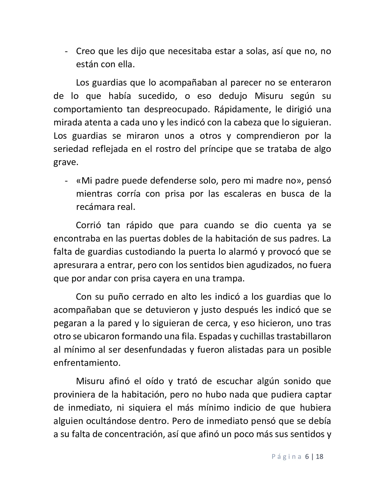 Página 6 del Manga