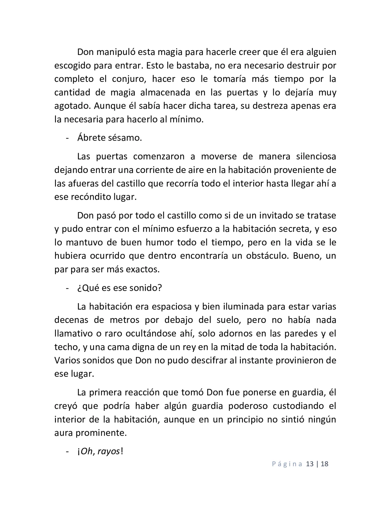 Página 13 del Manga