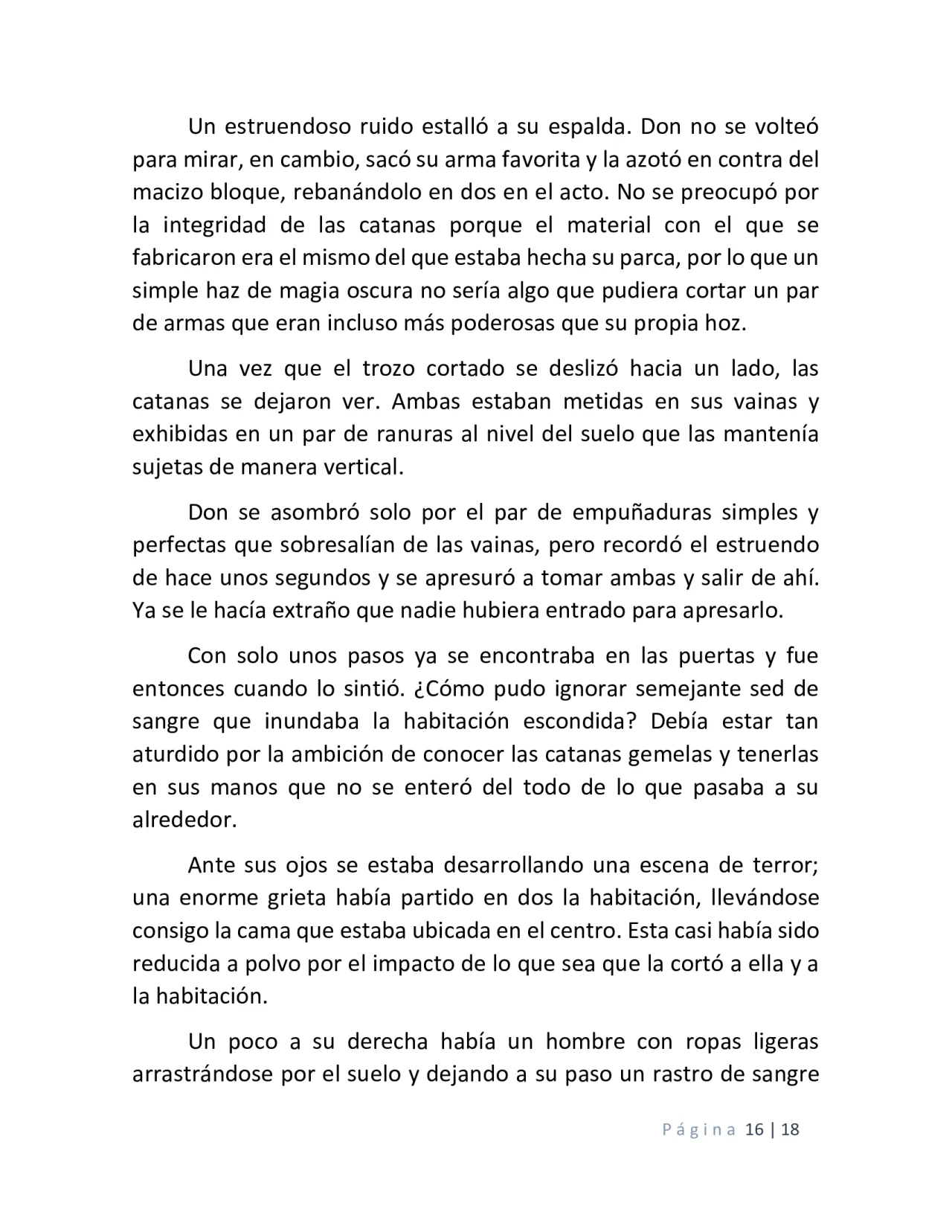 Página 16 del Manga