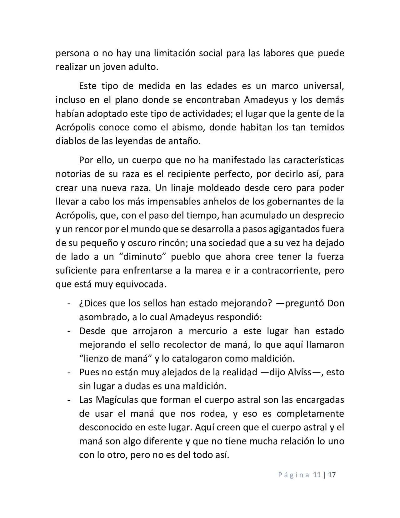 Página 11 del Manga