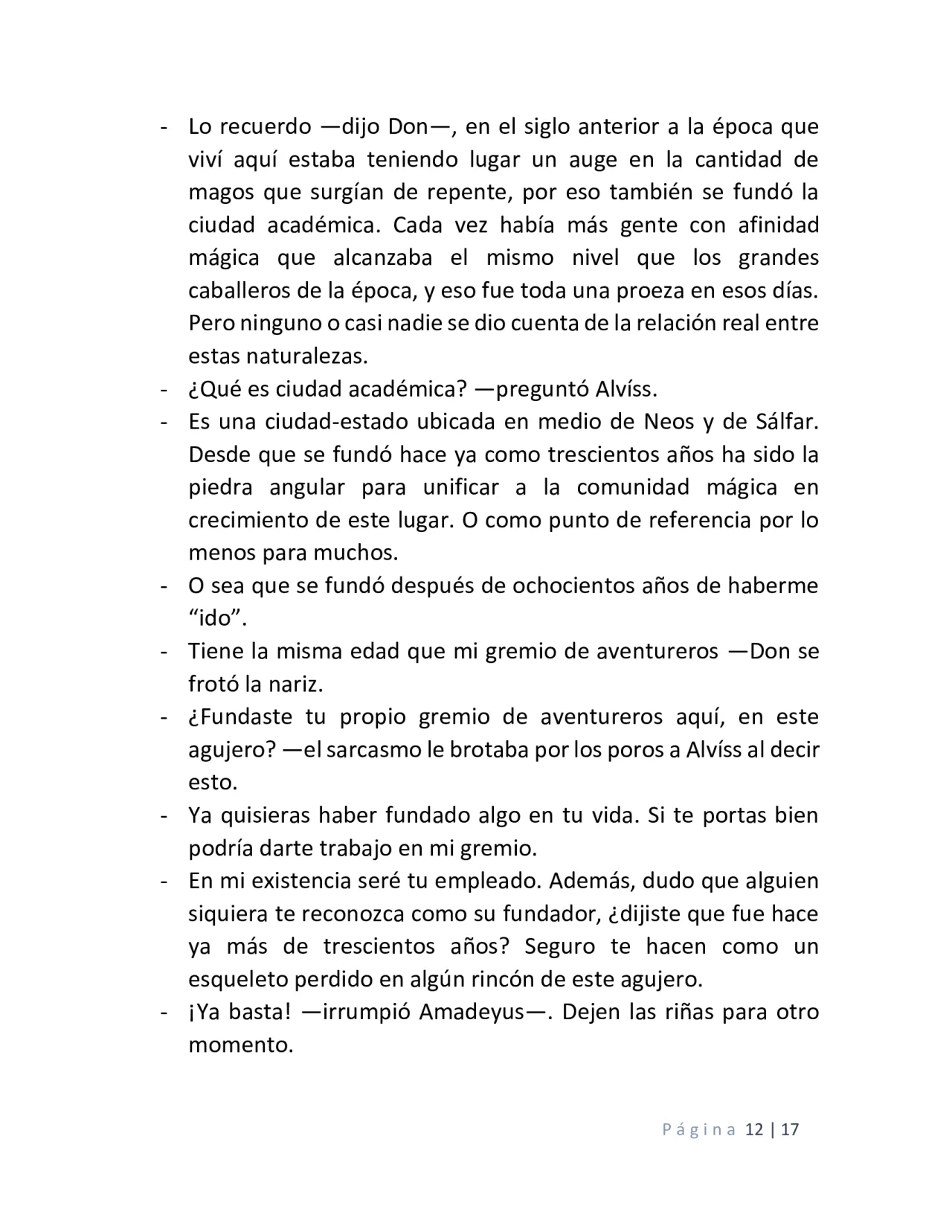 Página 12 del Manga