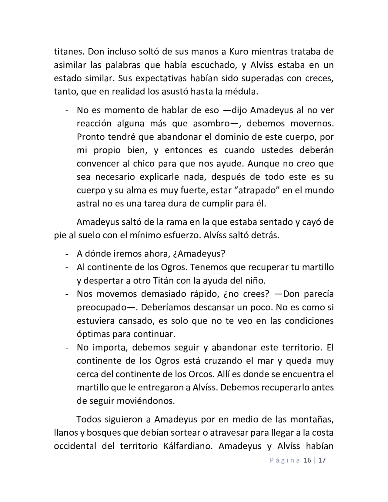 Página 16 del Manga