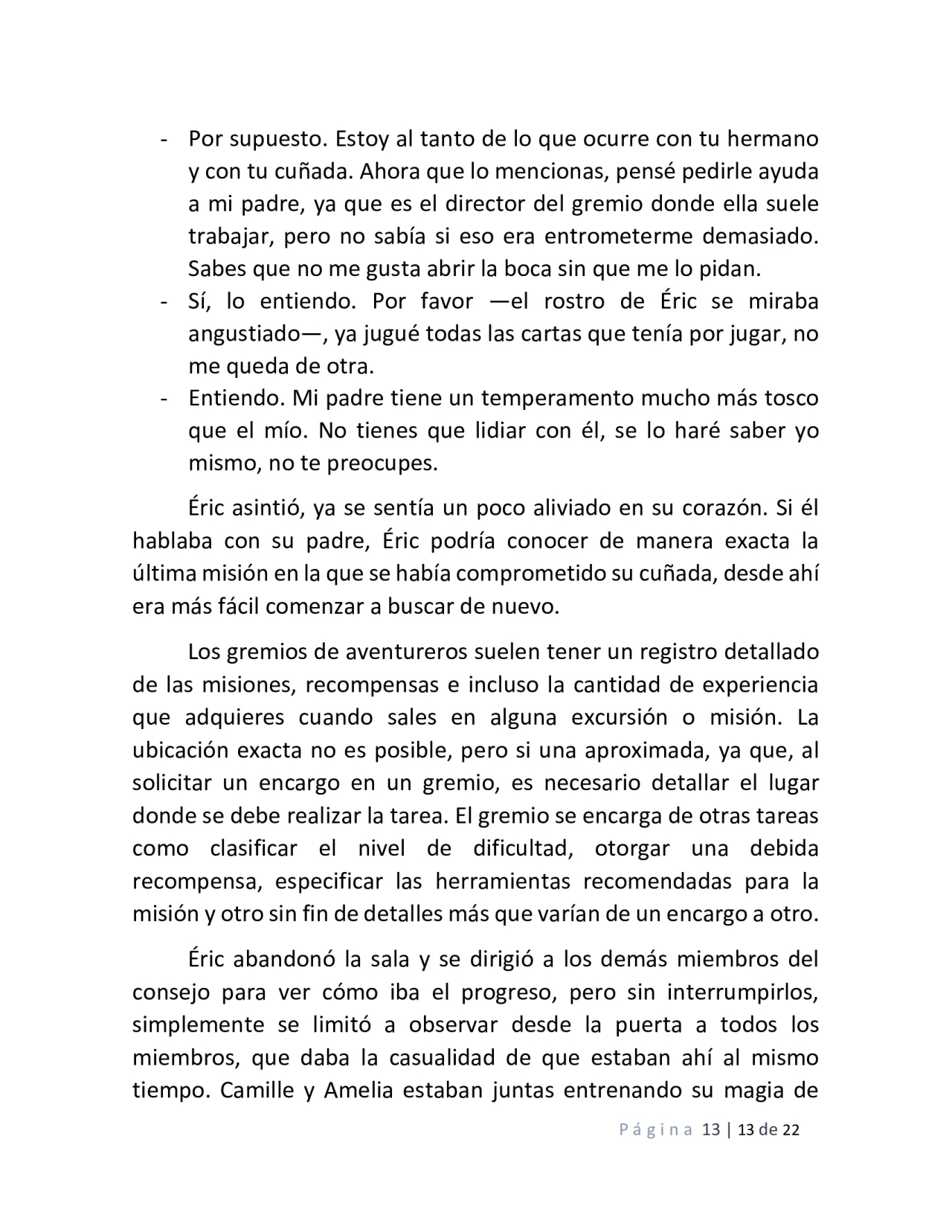 Página 13 del Manga