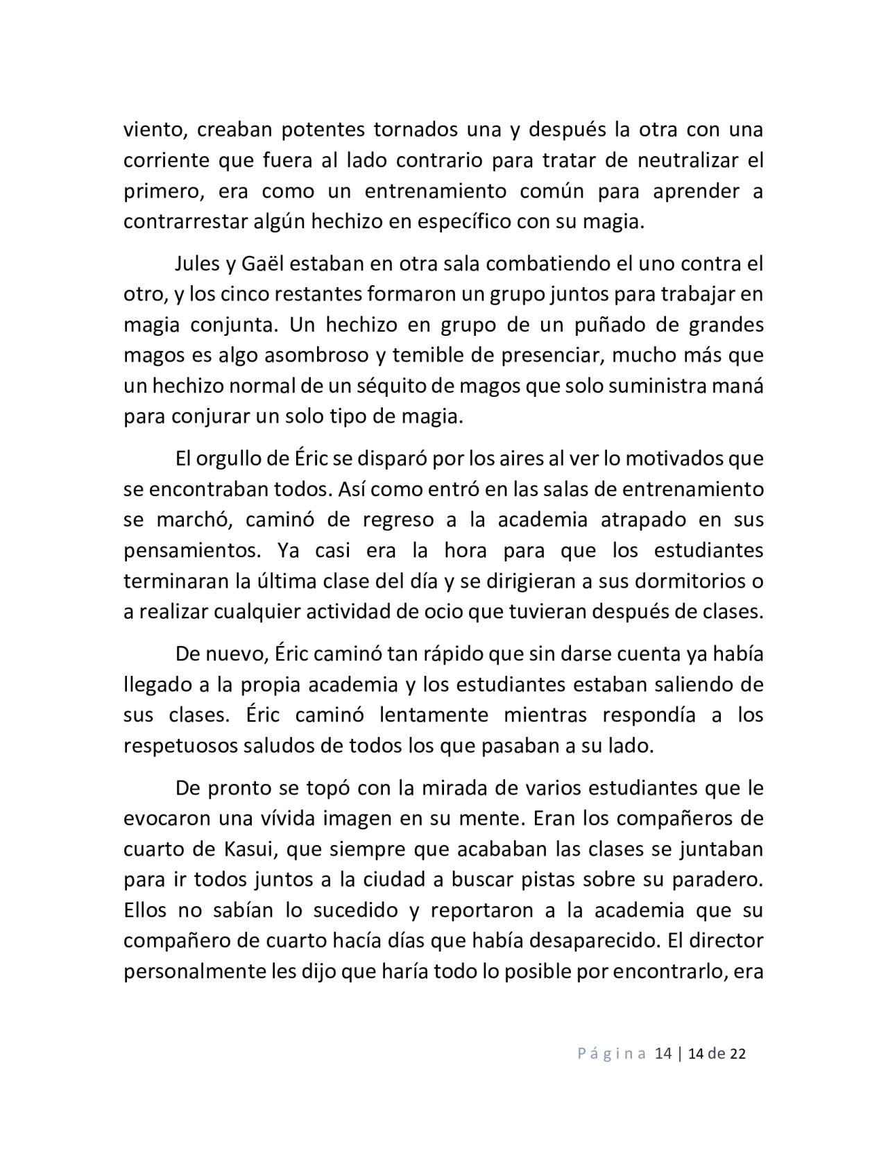 Página 14 del Manga