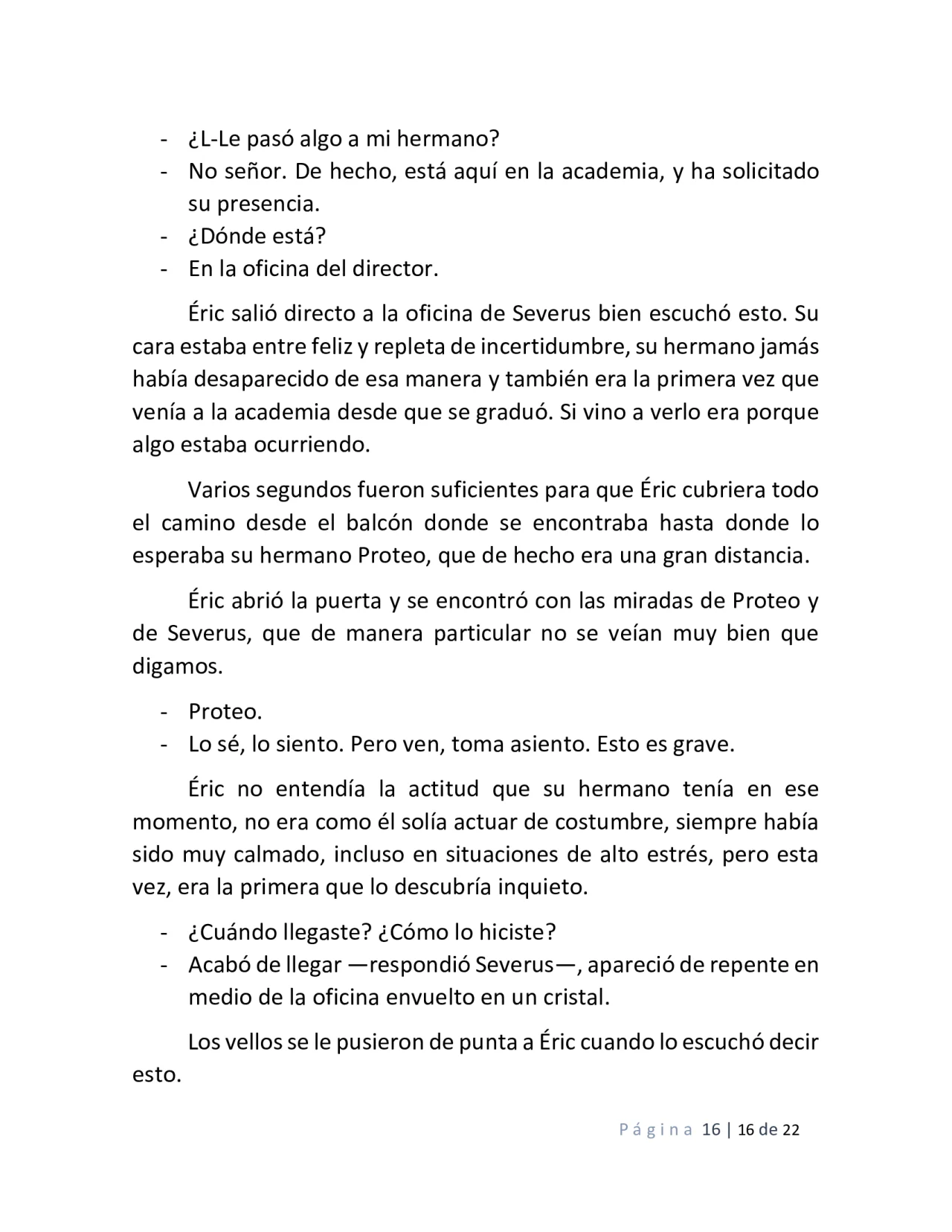 Página 16 del Manga