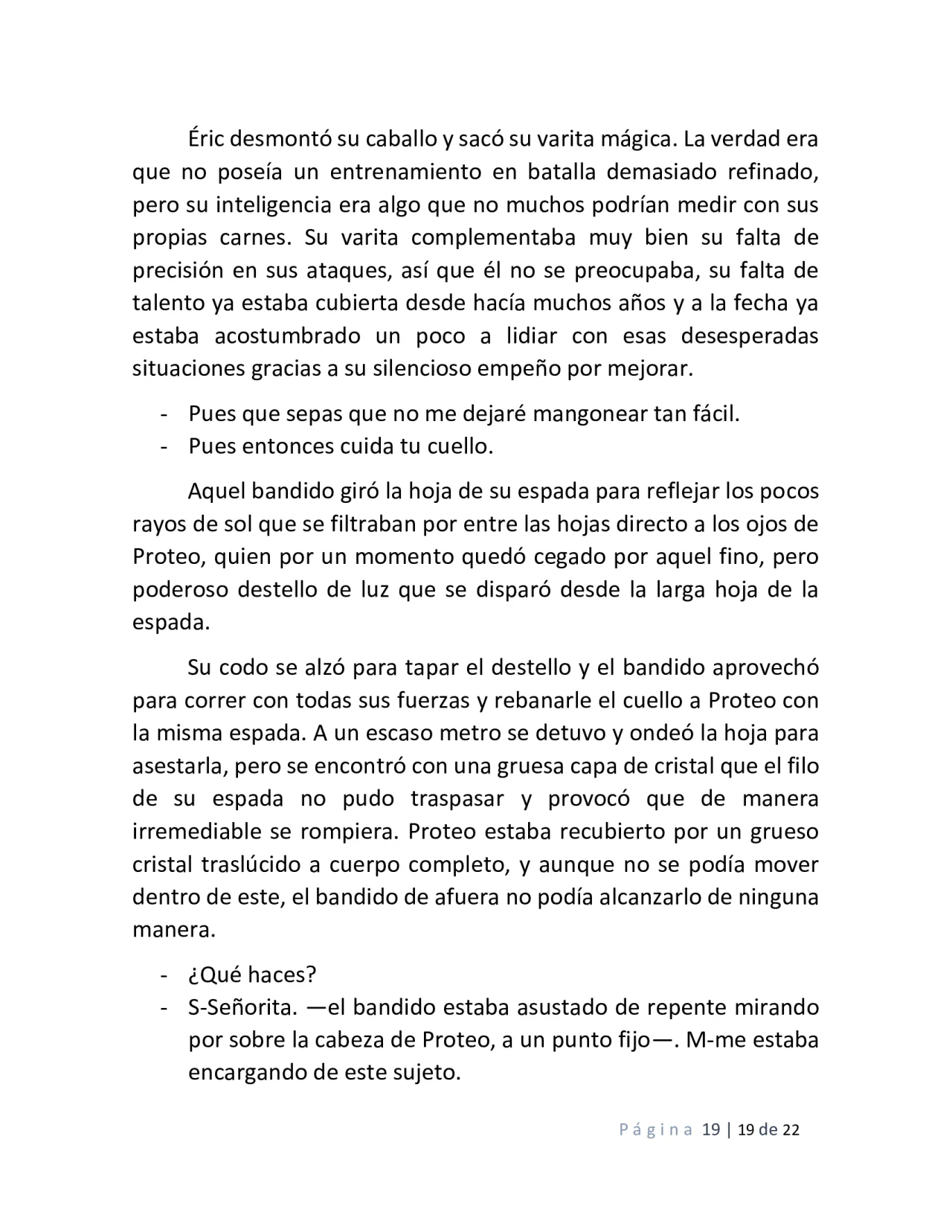 Página 19 del Manga