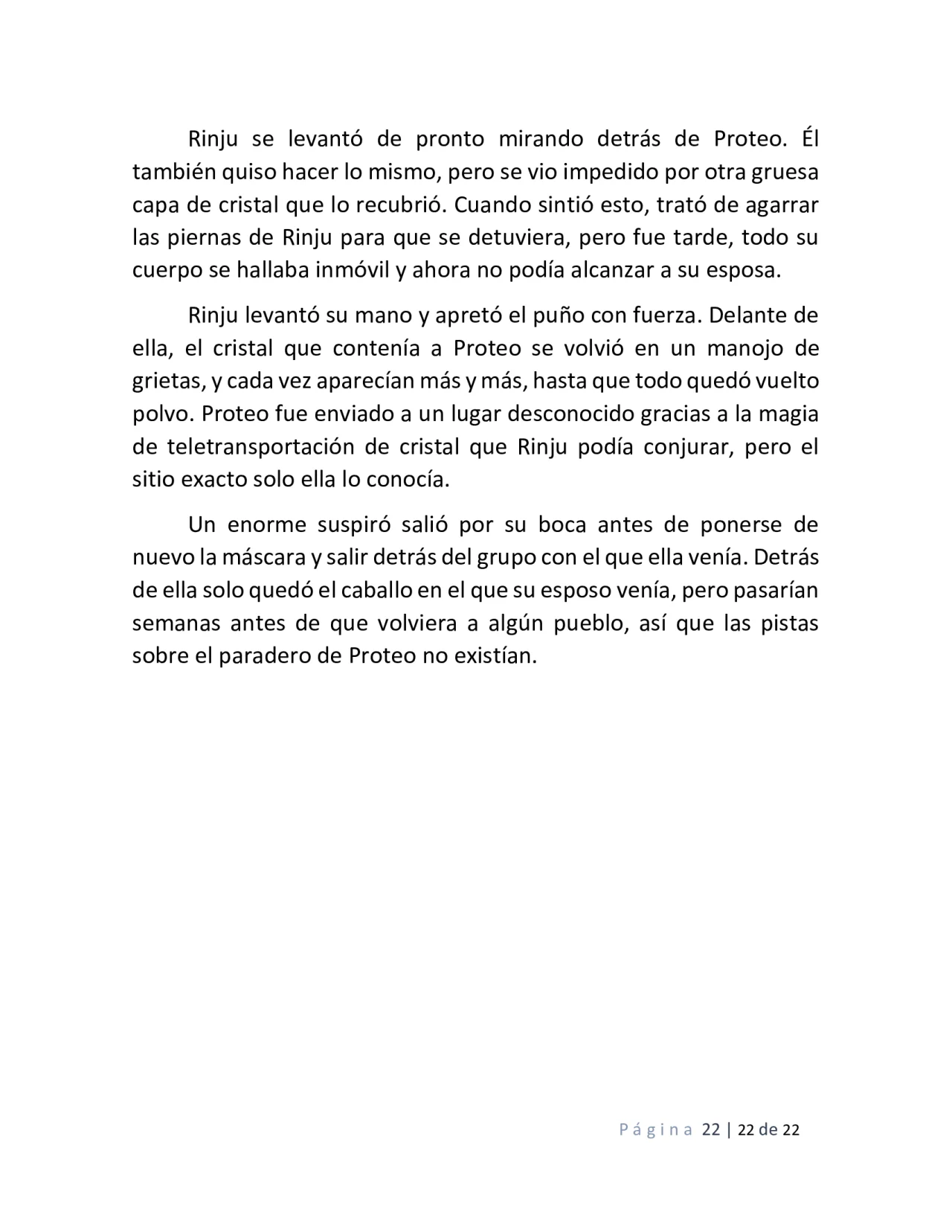 Página 22 del Manga