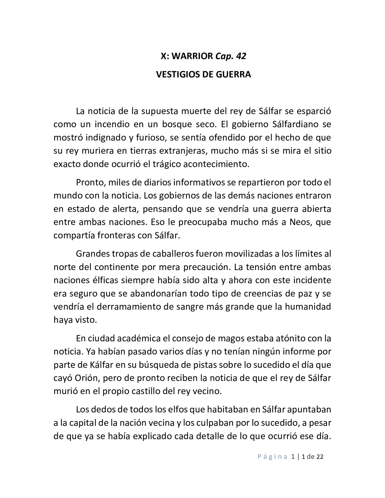 Página 23 del Manga