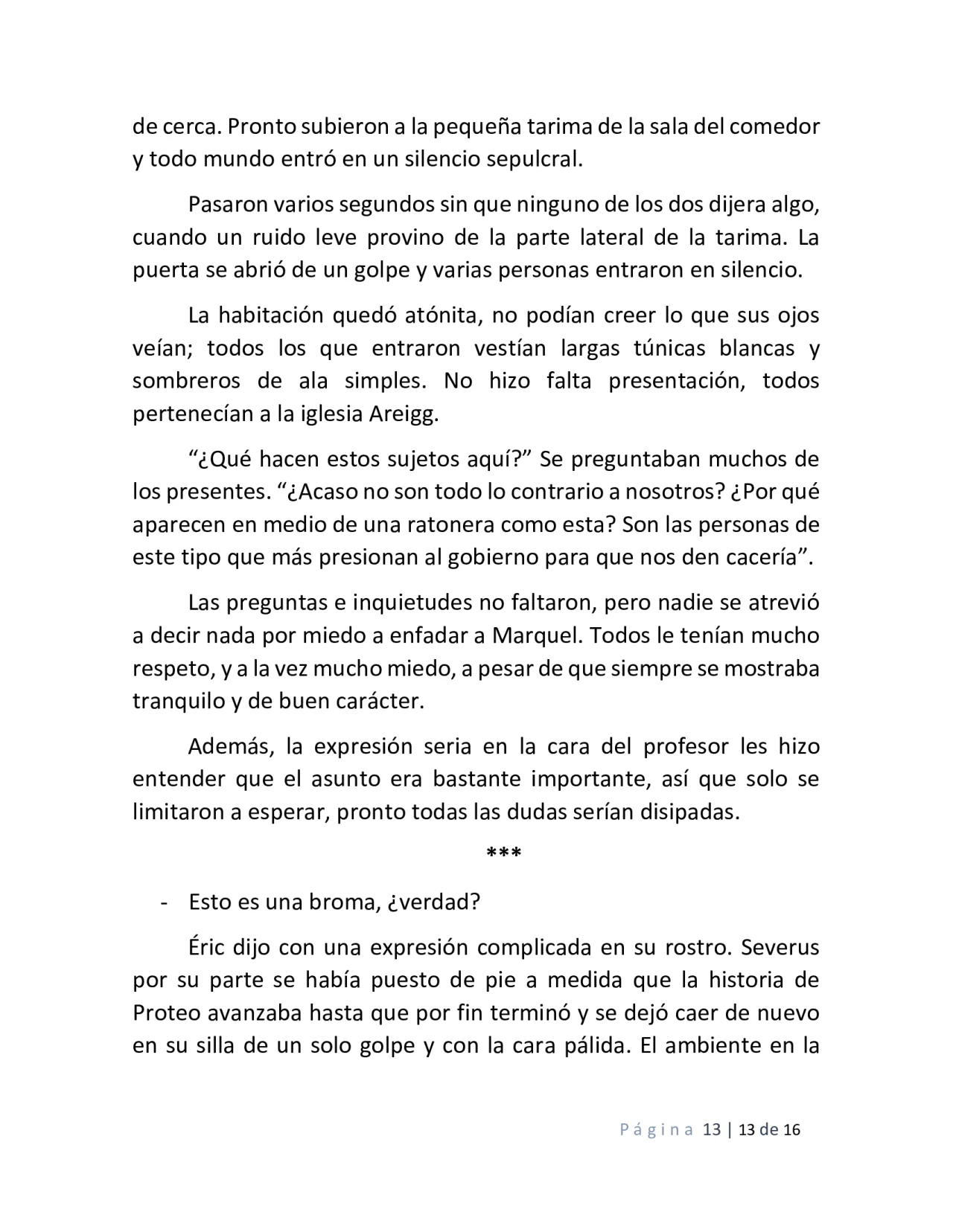 Página 13 del Manga