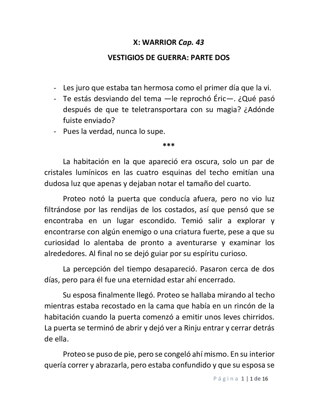 Página 17 del Manga