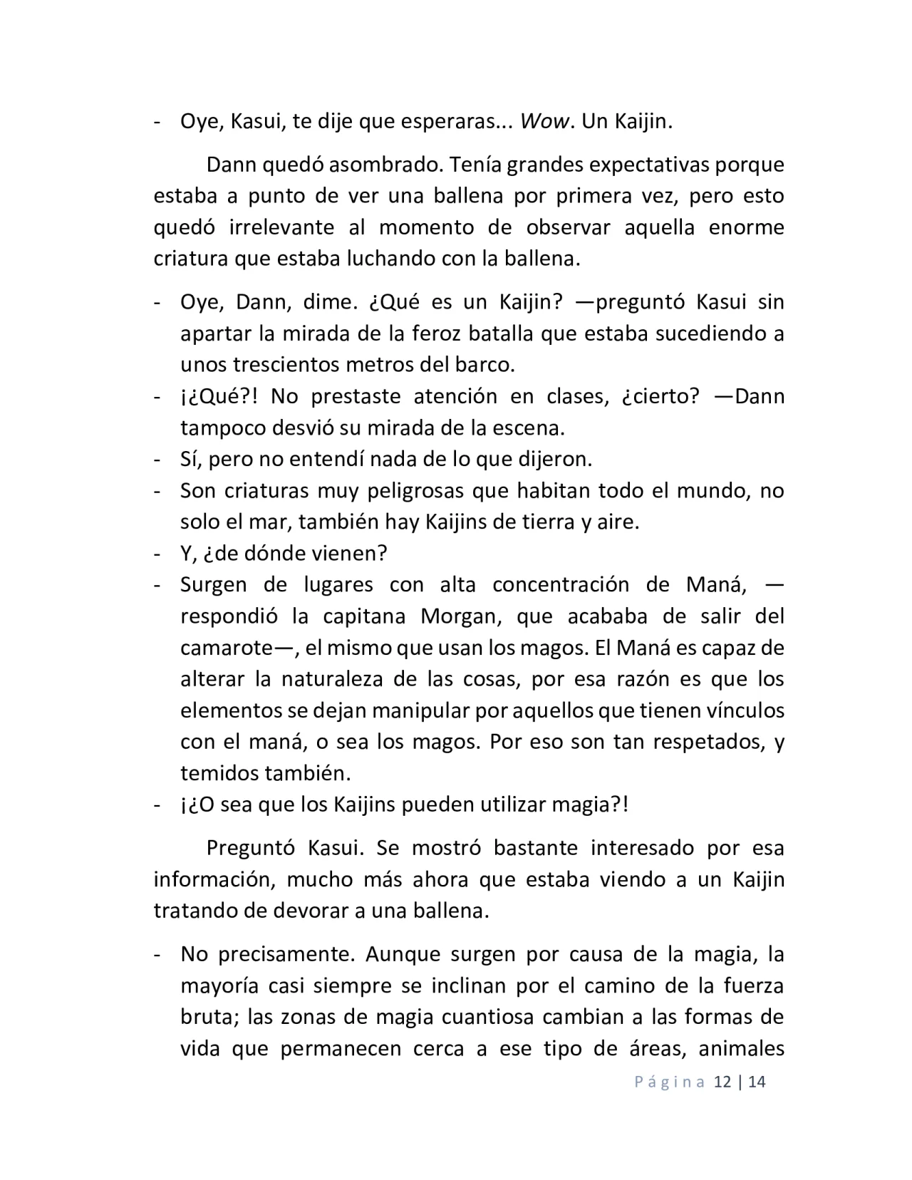 Página 12 del Manga