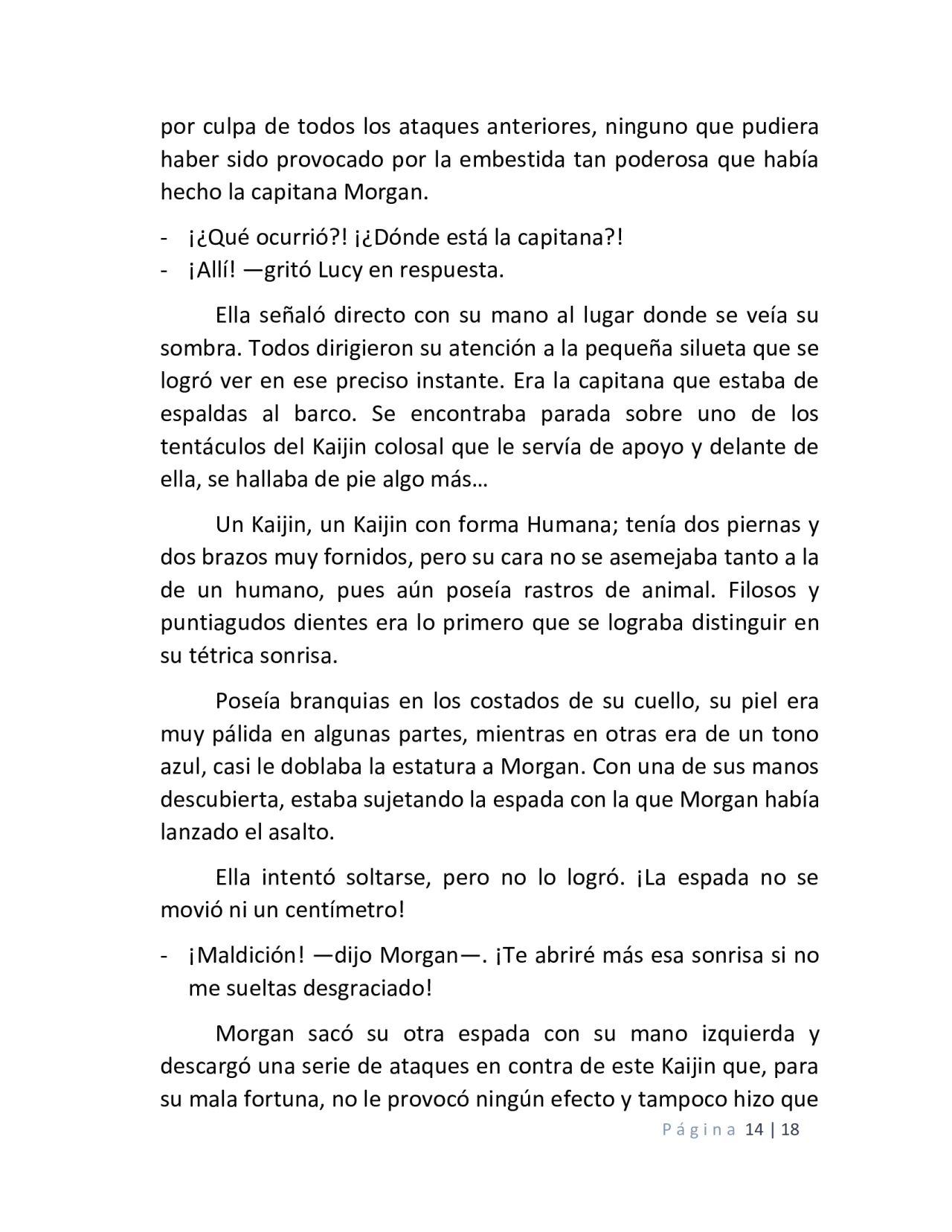 Página 14 del Manga