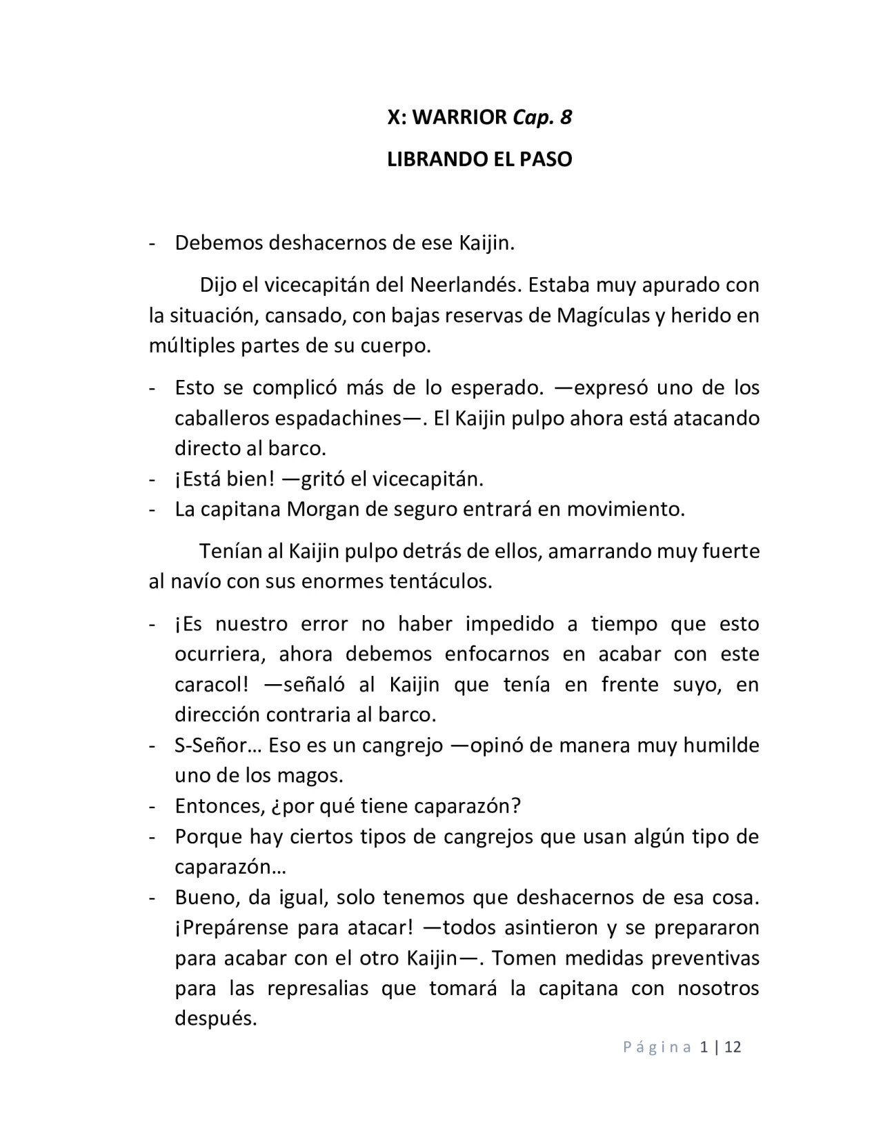 Página 13 del Manga