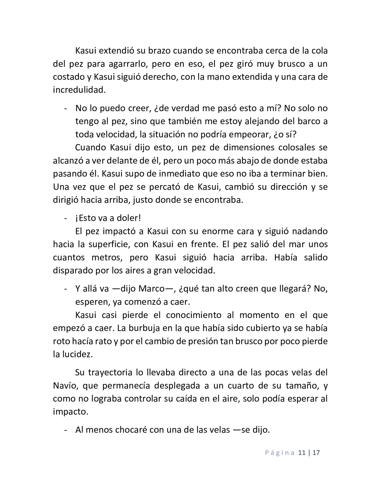 Página 11 del Manga