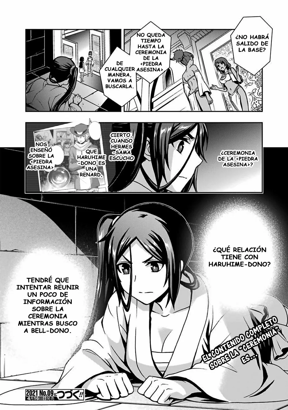 Página 21 del Manga